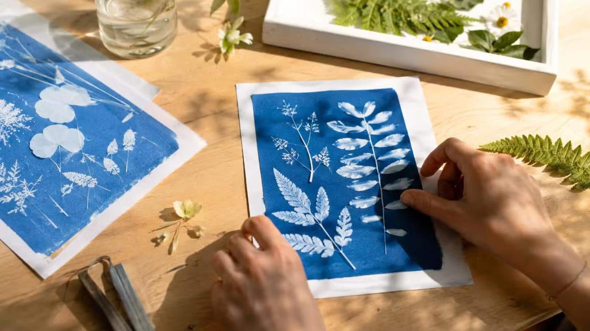 Menciptakan Karya Seni yang Menakjubkan dengan Teknik Cyanotype