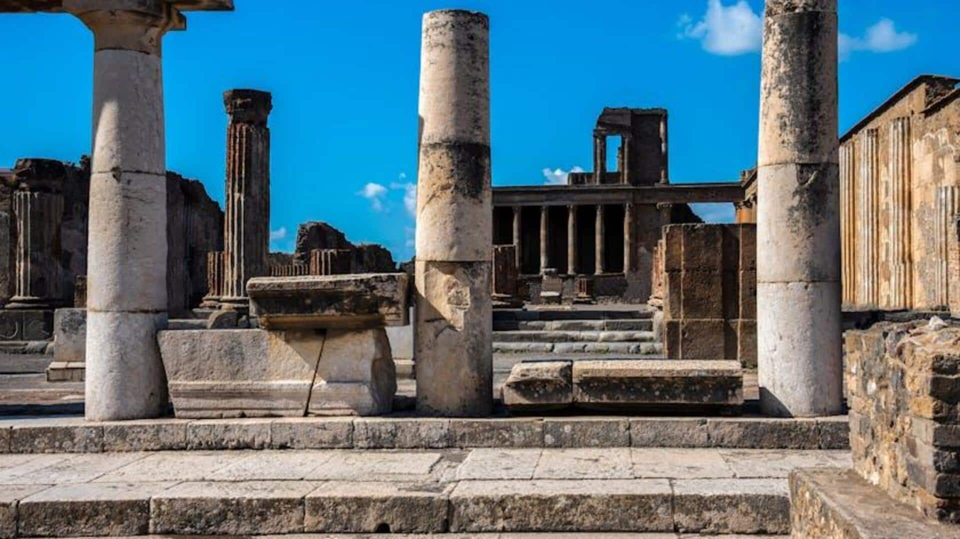 Menjelajahi Kota Hilang Pompeii, Italia