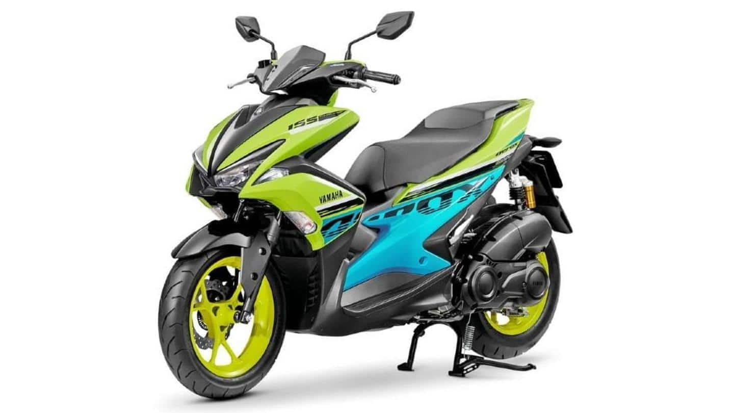Skuter Yamaha Aerox 155 2021 diluncurkan di Thailand: Inilah detailnya