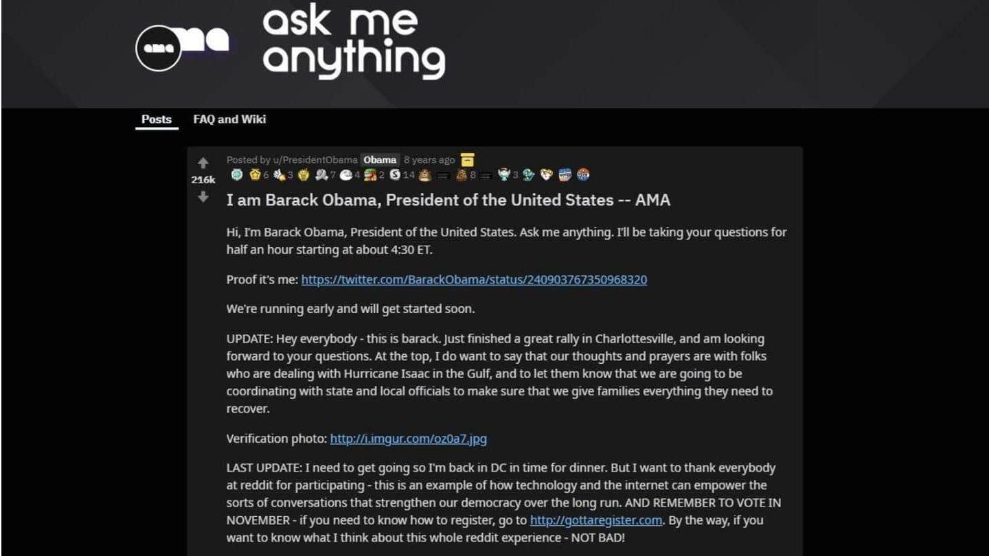 Reddit Talk dapat membawa dimensi baru ke format AMA yang populer Reddit Talk dapat membawa dimensi baru ke format AMA yang populer