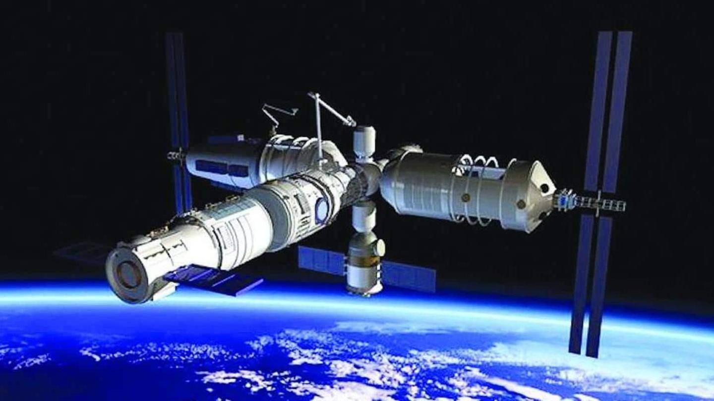 Stasiun luar angkasa China terwujud dengan peluncuran modul pertama