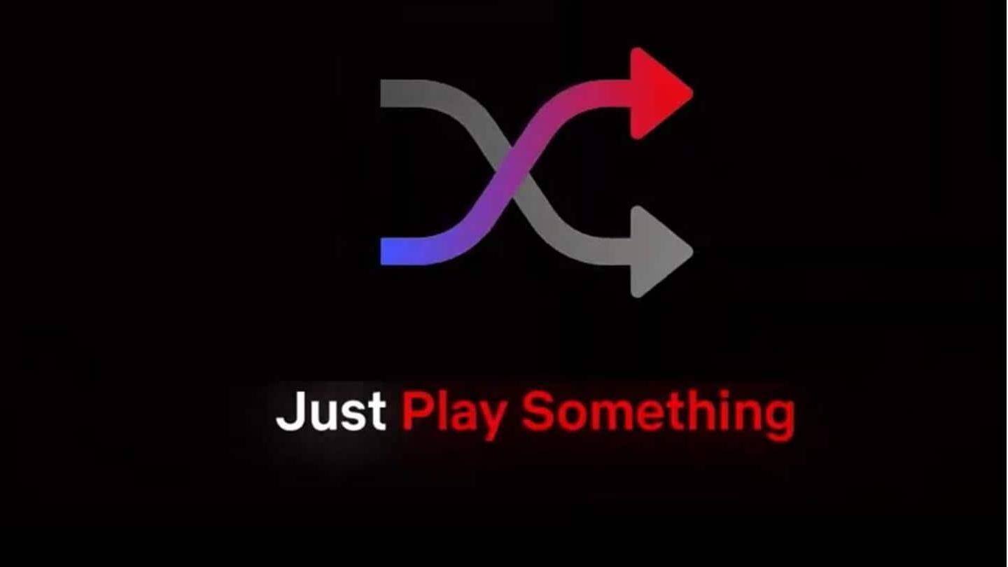 Netflix mengumumkan 'Play Something' — tombol Acak versi platform ini