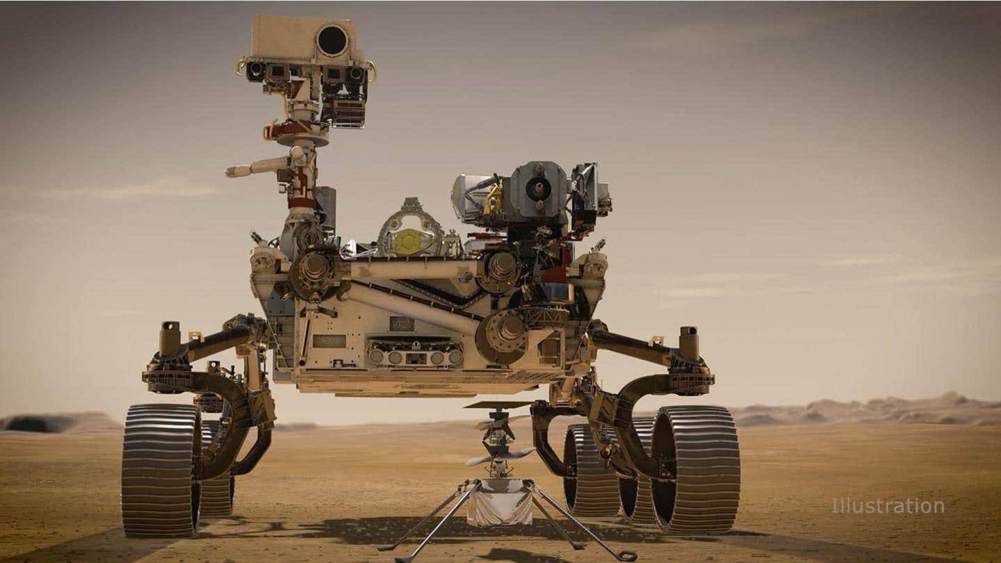 Penerbangan bersejarah Ingenuity direkam oleh kamera onboard dan rover Perseverance Penerbangan bersejarah Ingenuity direkam oleh kamera onboard dan rover Perseverance
