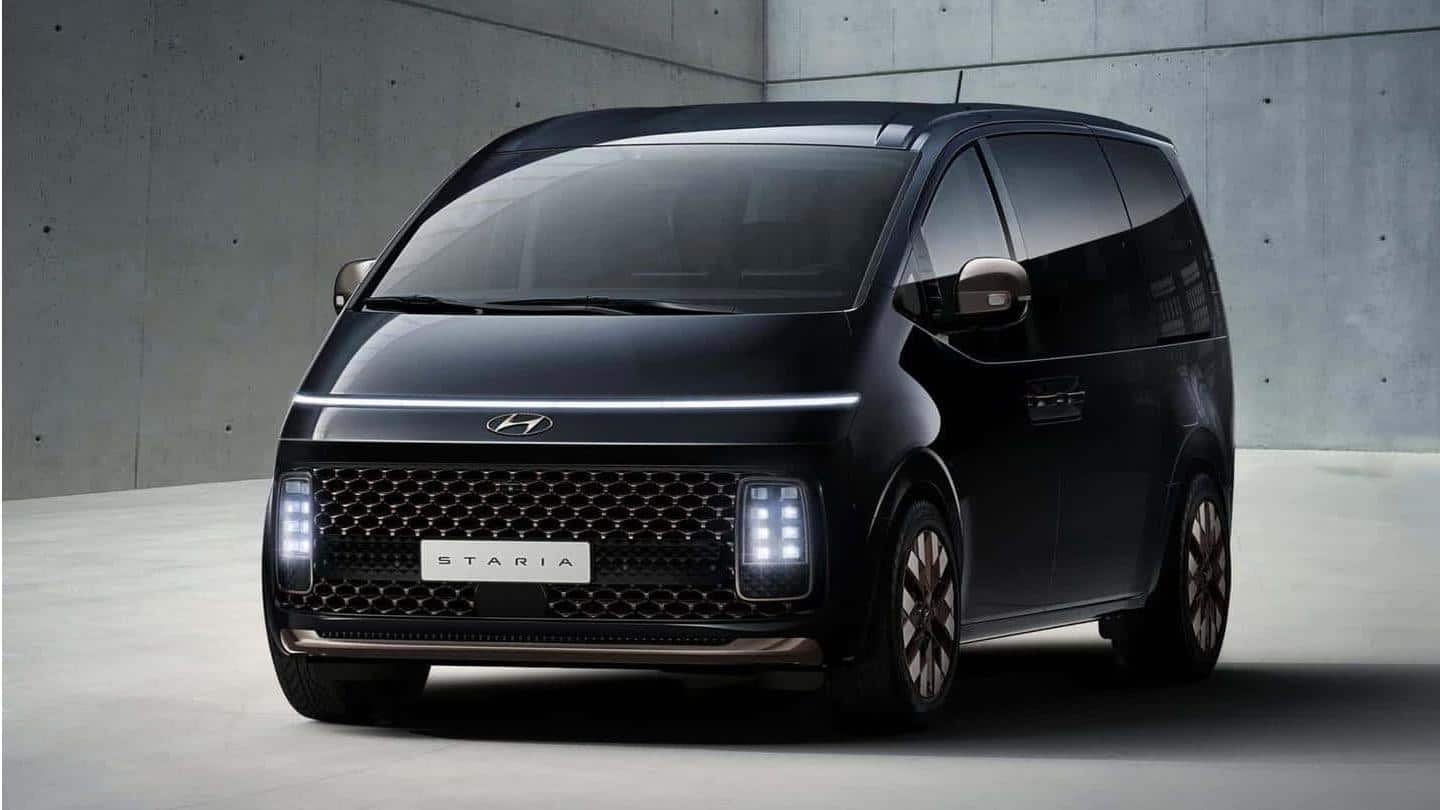 Hyundai STARIA MPV dengan tampilan futuristik dan kabin lapang terungkap