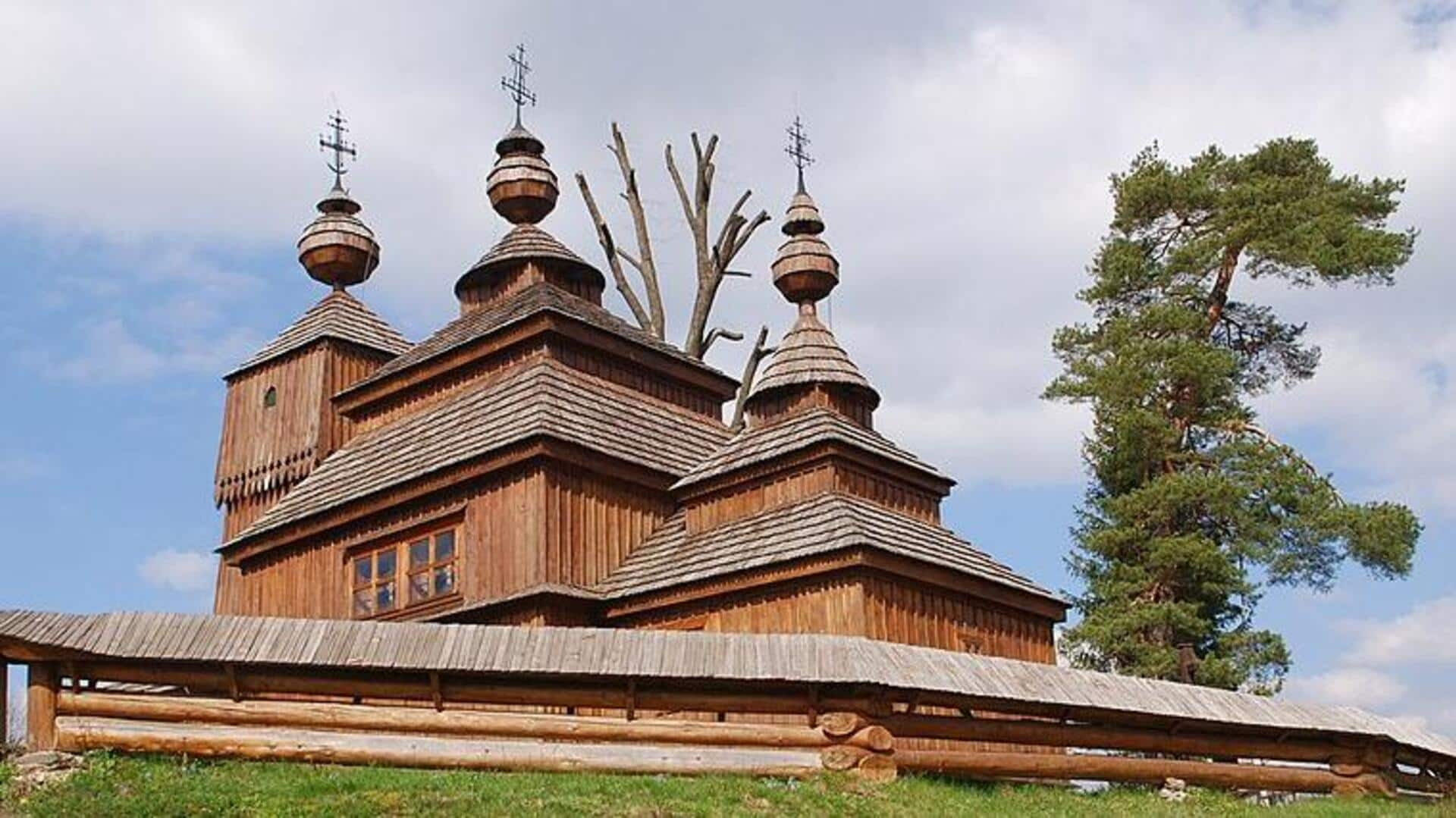 Jelajahi Gereja Kayu Carpathian Di Slovakia