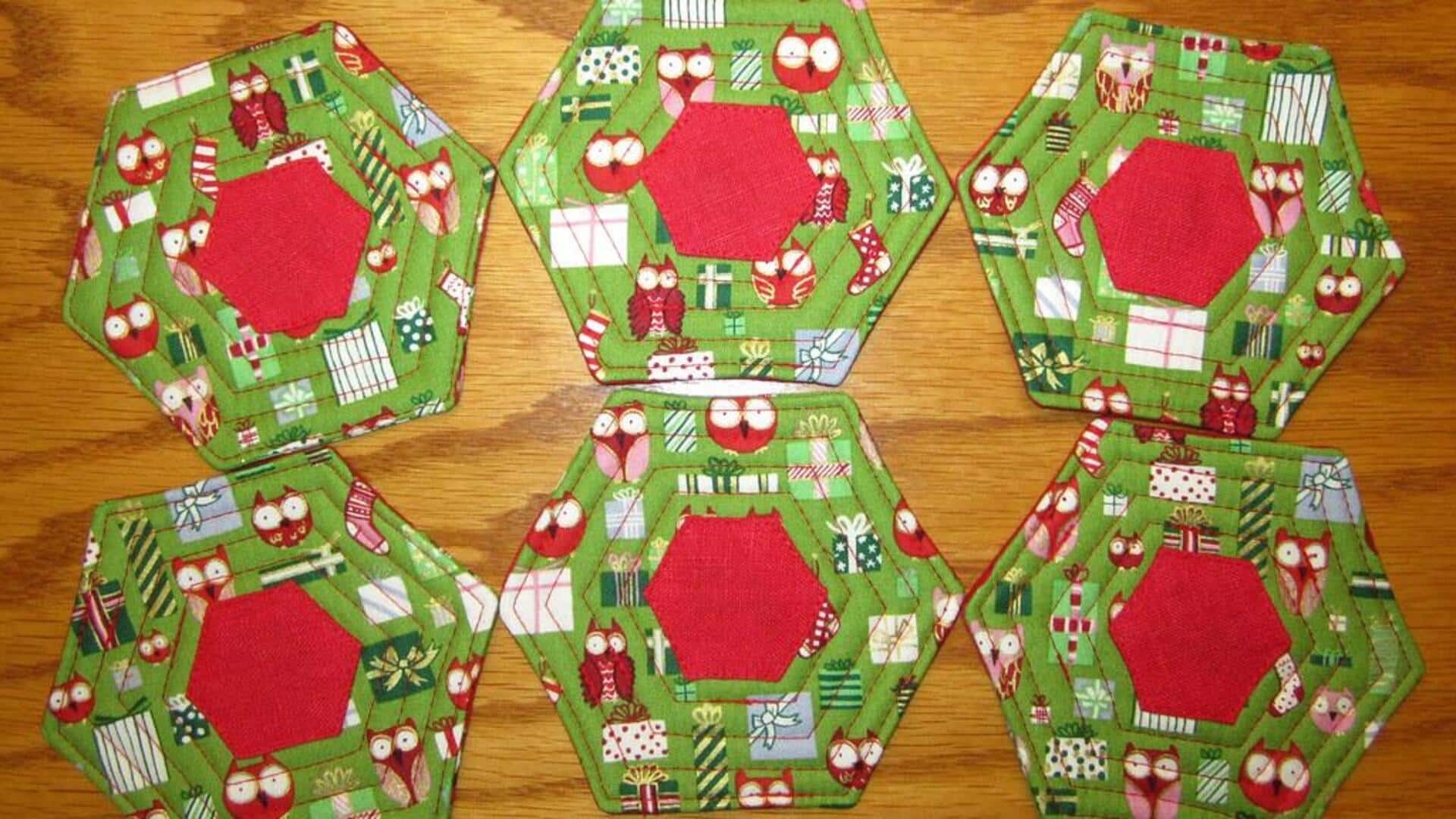 Buat tatakan gelas dari bahan daur ulang dalam 5 langkah