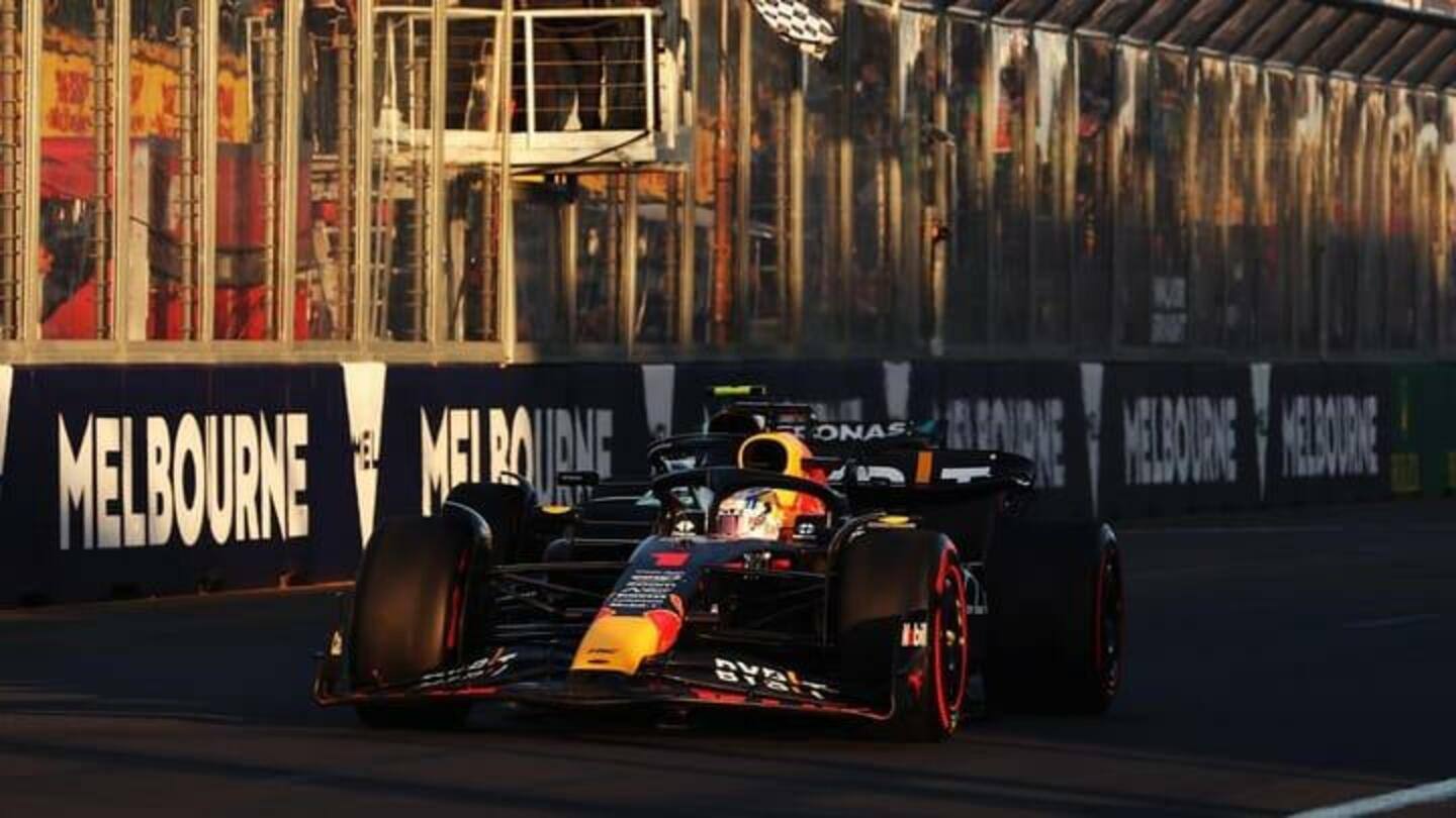 F1 2023, Max Verstappen Memenangkan GP Australia: Statistik Utama