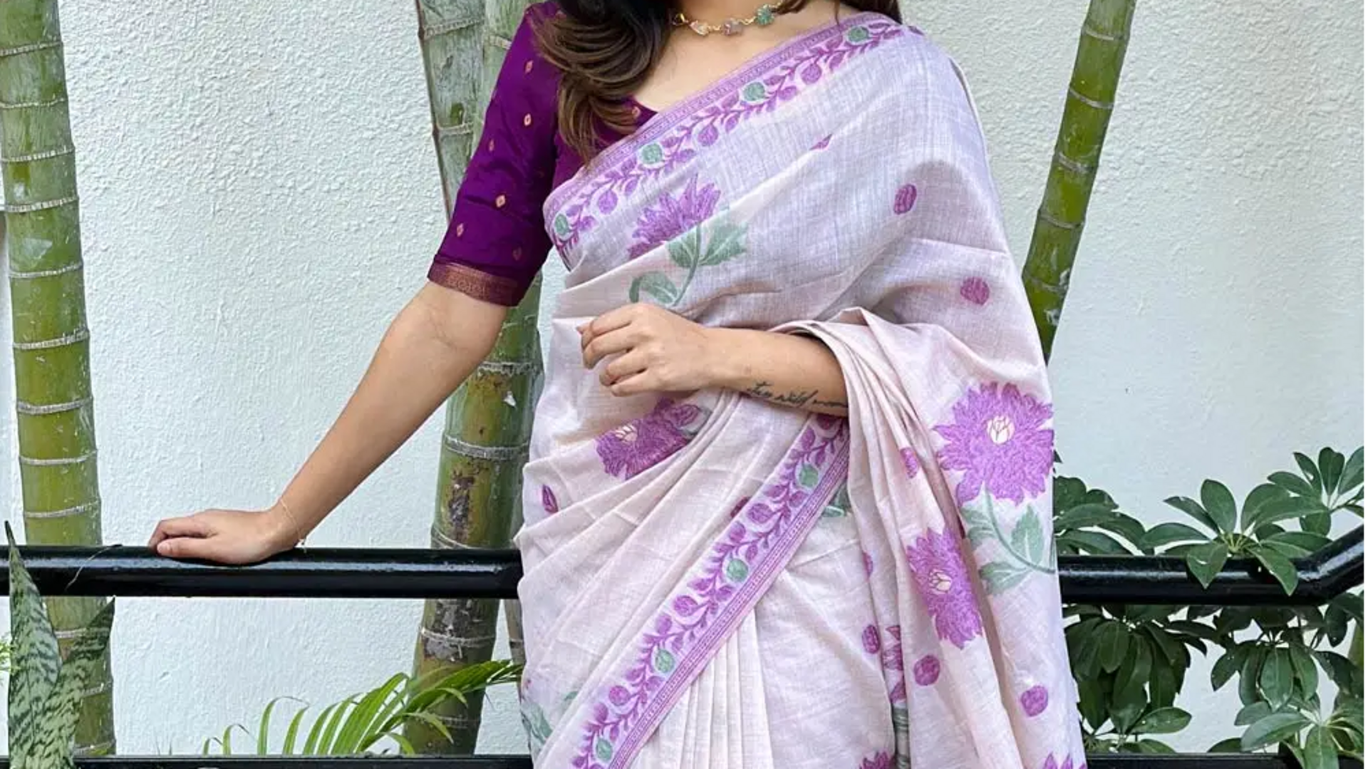 Saree katun: Pilihan elegan untuk musim panas