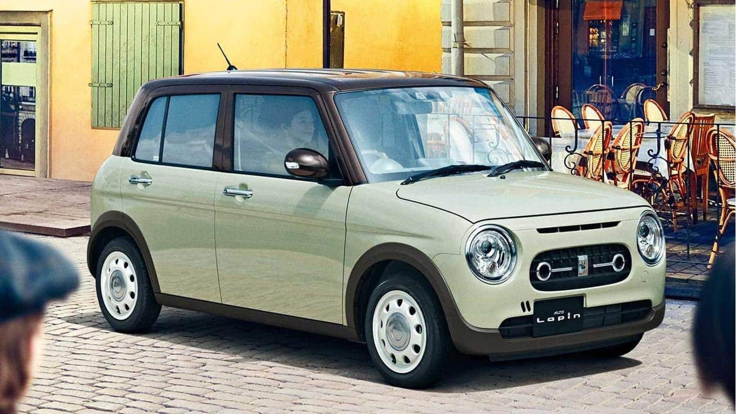Suzuki Alto Lapin LC diperkenalkan dengan tampilan yang terinspirasi retro