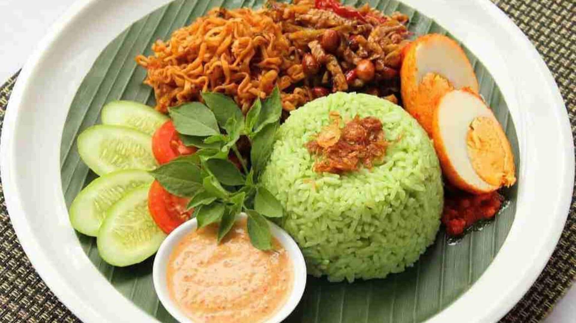 Mencicipi Nasi Pandan Gurih dengan Cita Rasa yang Menggugah Selera