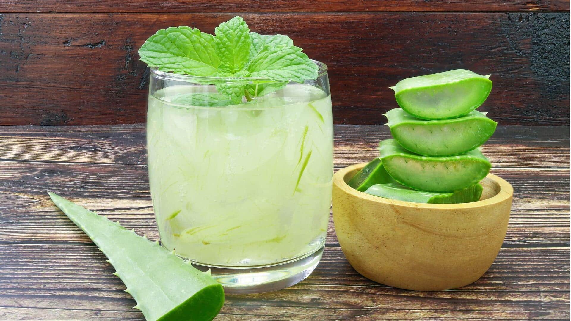 Cara Tak Terduga Menggunakan Lidah Buaya dalam Beragam Minuman Segar