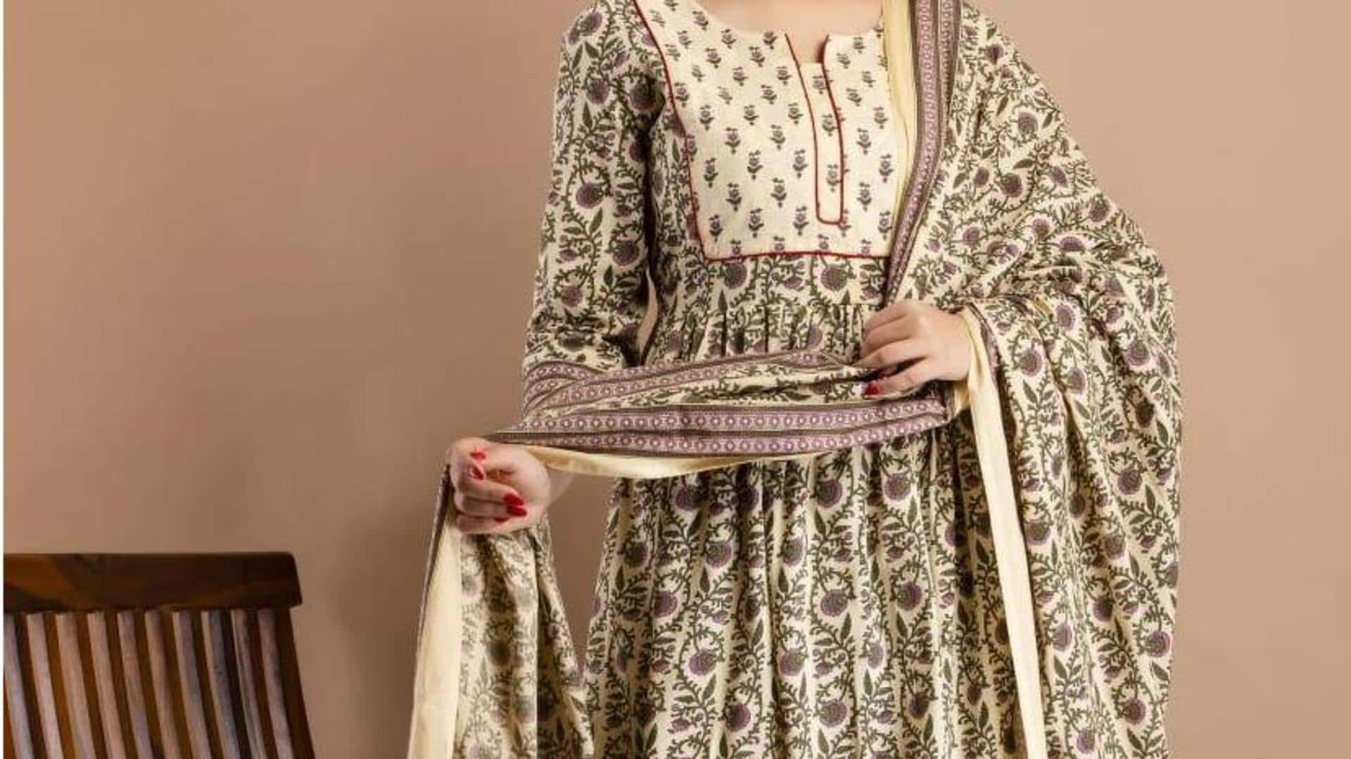 5 pilihan kurta cetak blok untuk elegansi perayaan