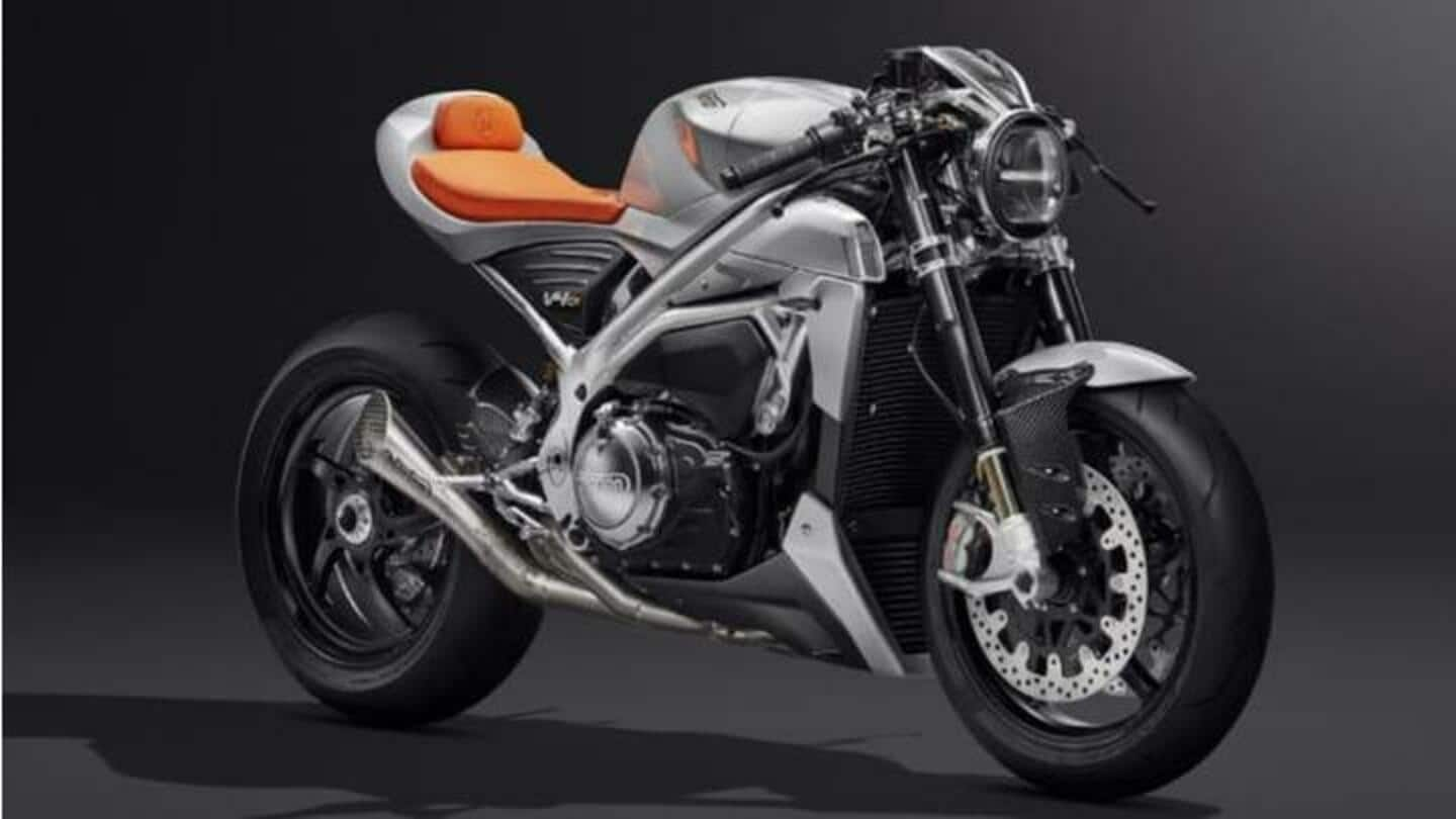 Fitur terbaik cafe racer Norton V4CR produksi terbatas