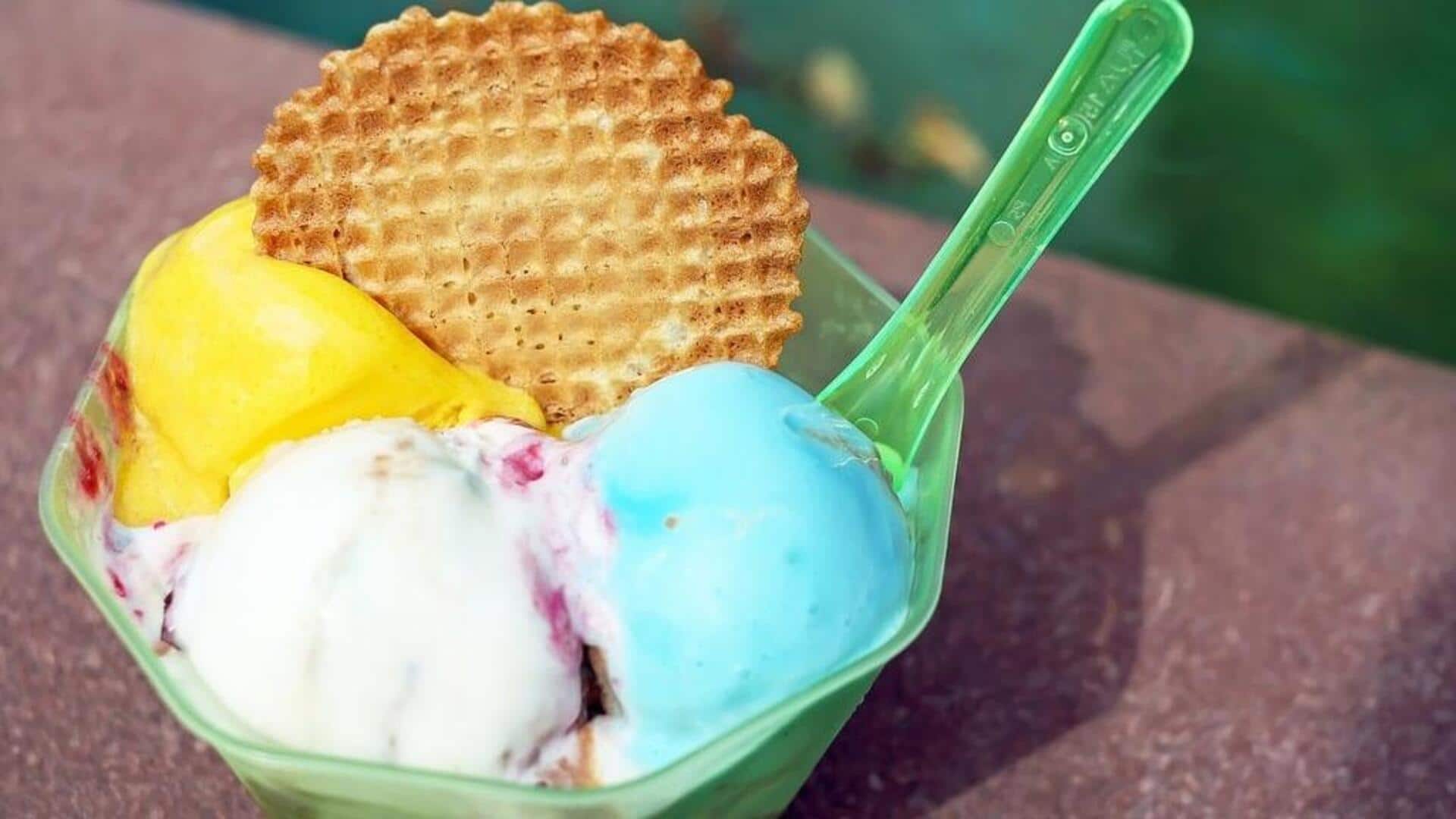 Es krim buah pelangi: Warna alami untuk semua Es krim buah pelangi: Warna alami untuk semua
