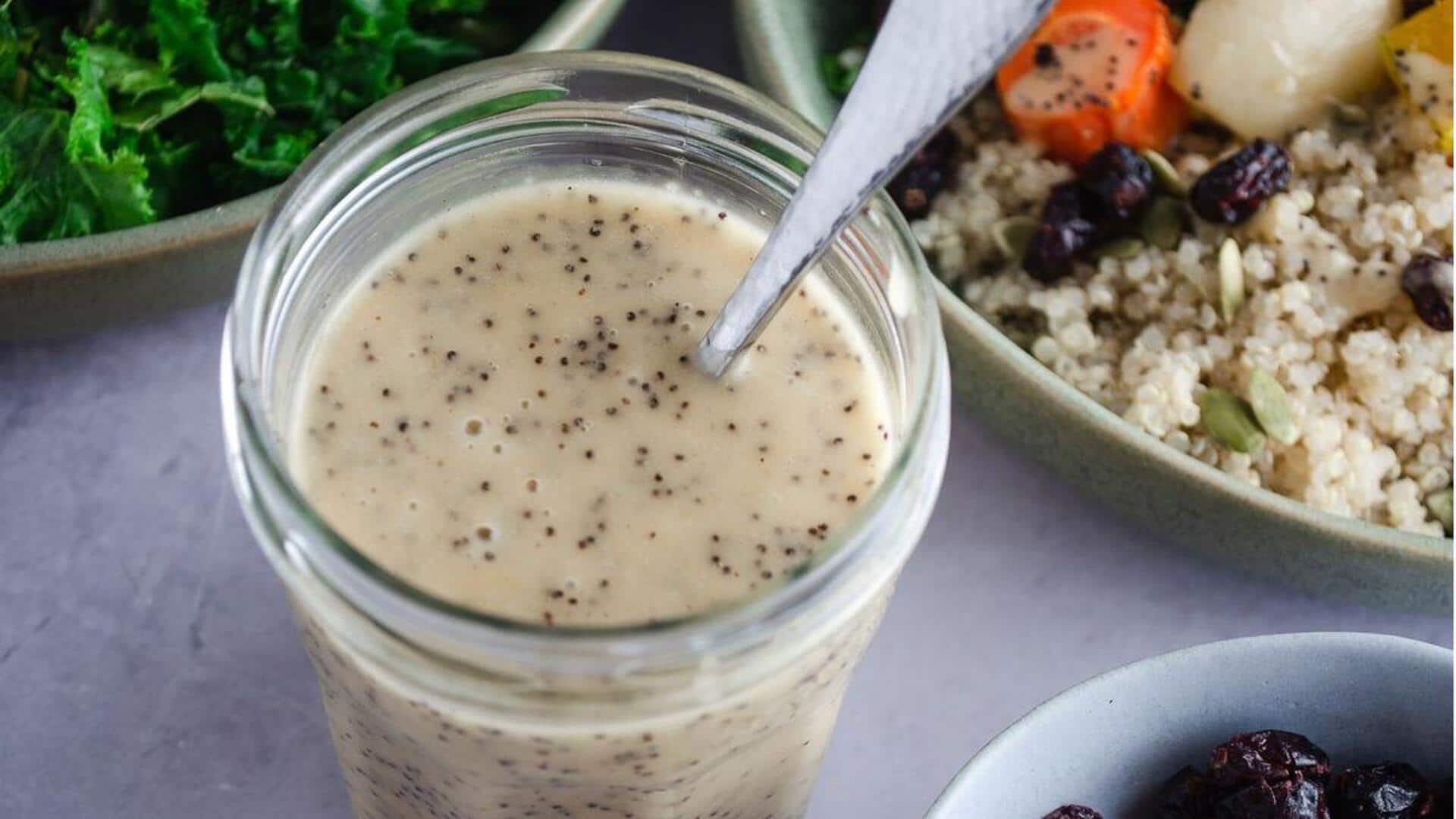 Lima Biji-bijian Unik untuk Saus Salad Rumahan yang Kaya Warna