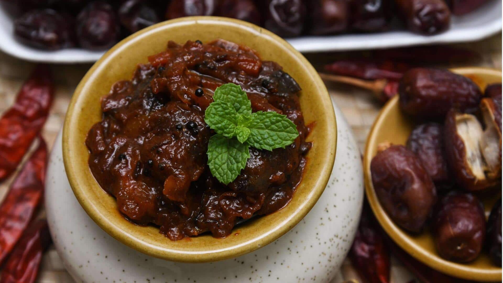 Lima Rasa yang Menggugah Selera dari Acar Kurma India Lima Rasa yang Menggugah Selera dari Acar Kurma India
