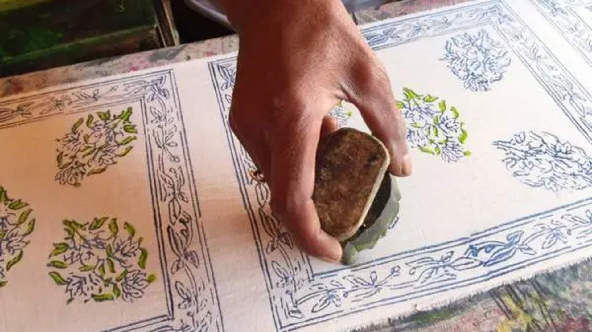 Cetakan blok: Perpaduan mode modern dan tradisional India