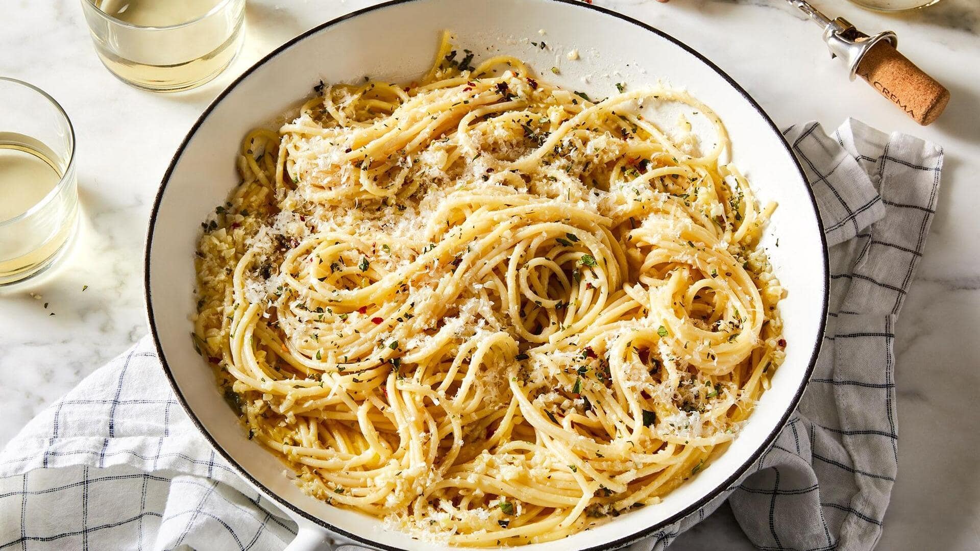 Mencicipi Olahan Pasta dengan Sentuhan Ghee dan Parmesan