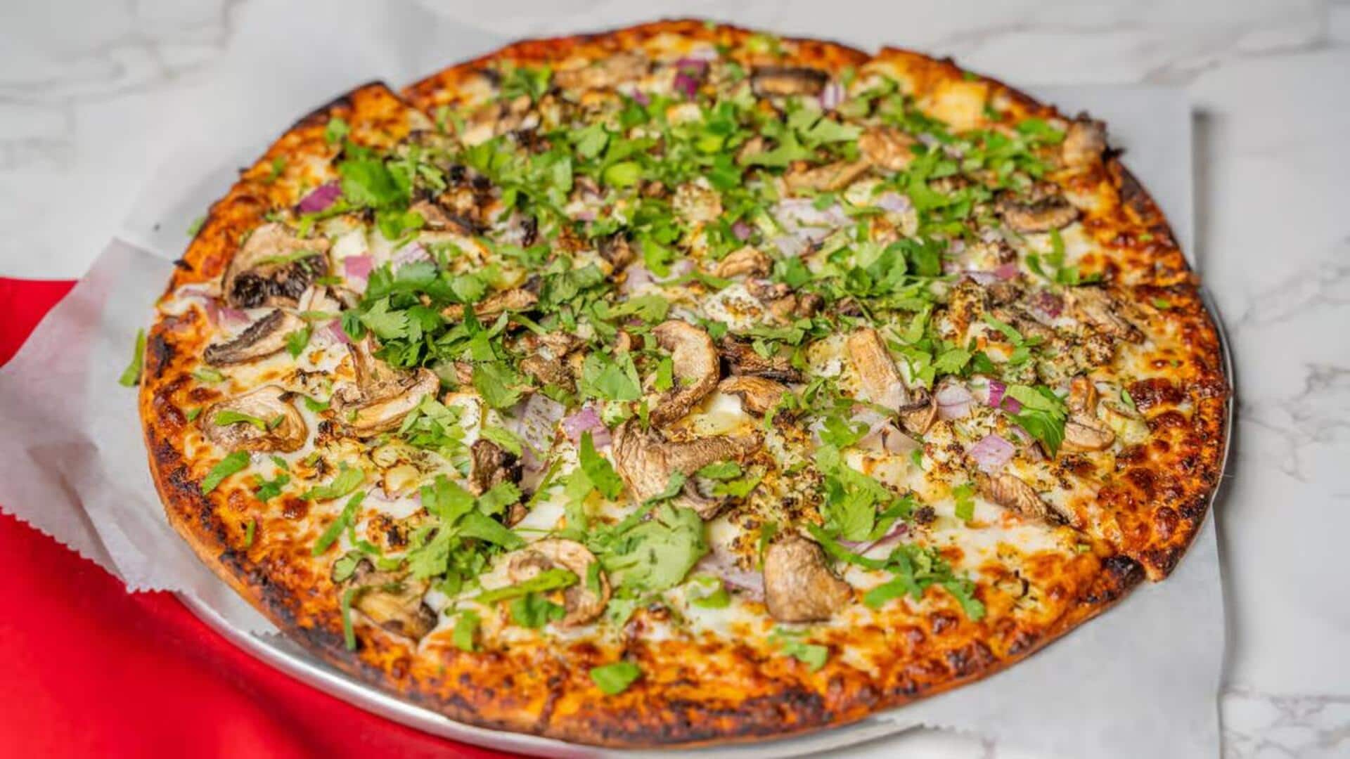 Topping Herbal India untuk Sajian Pizza yang Unik
