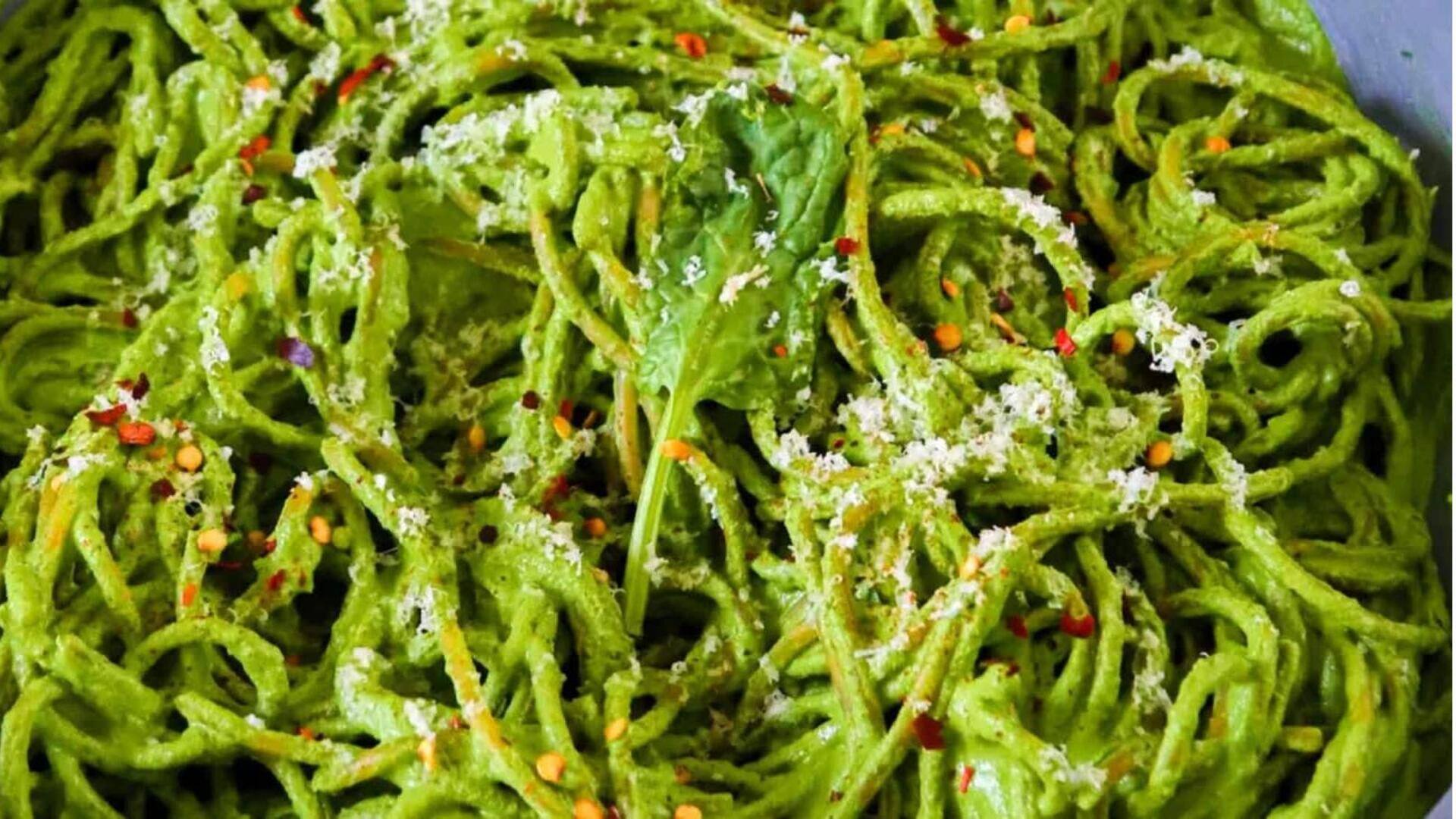 Tingkatkan asupan zat besi Anda dengan hidangan pesto vegan ini