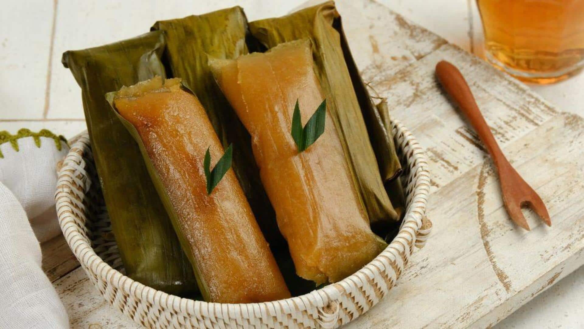Mencicipi Kelezatan Hidangan dengan Balutan Daun Pisang