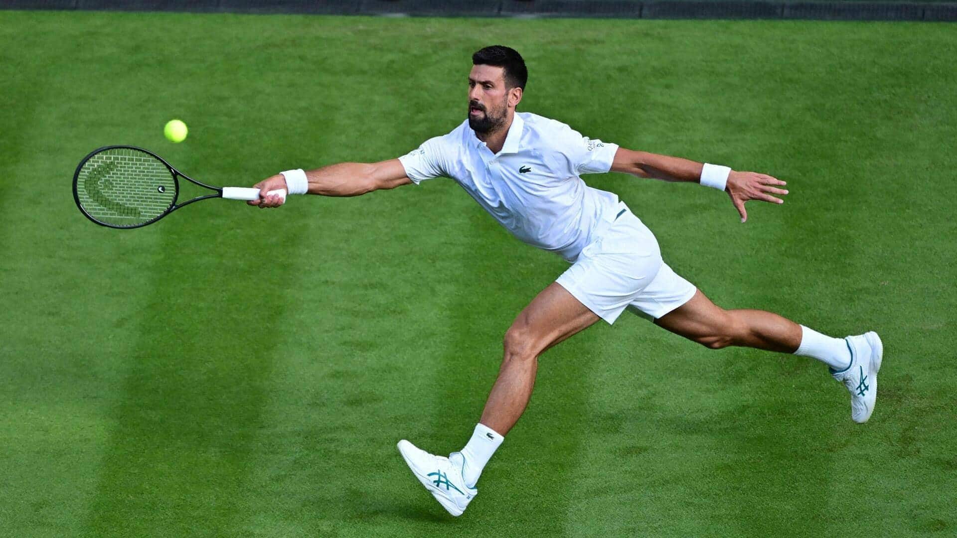 Novak Djokovic raih kemenangan ke-98 di Wimbeldon: Statistik Novak Djokovic raih kemenangan ke-98 di Wimbeldon: Statistik