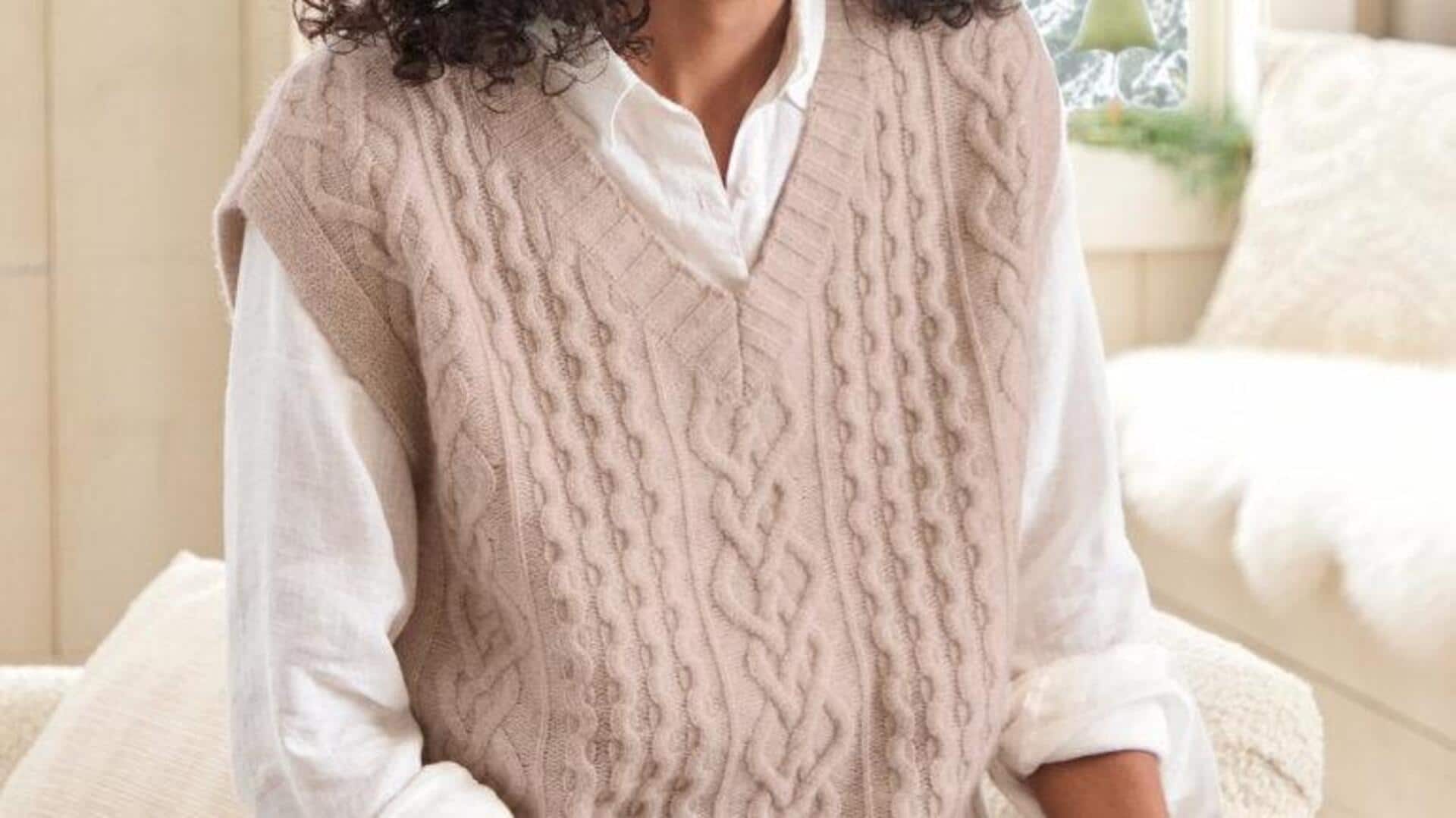 Lima rompi sweter hiasan mempercantik gaya musim dingin India