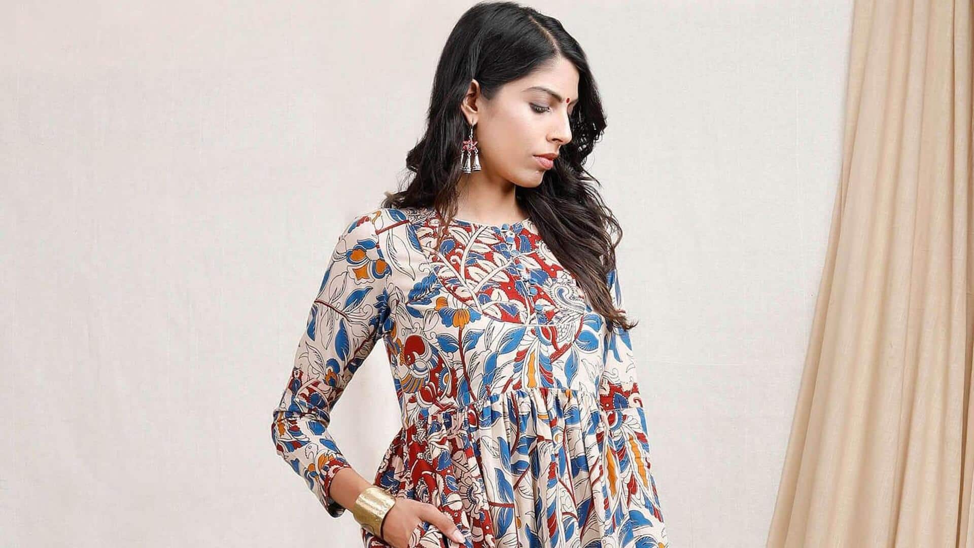 Cetakan Kalamkari: Pilihan musim hujan dalam fesyen India