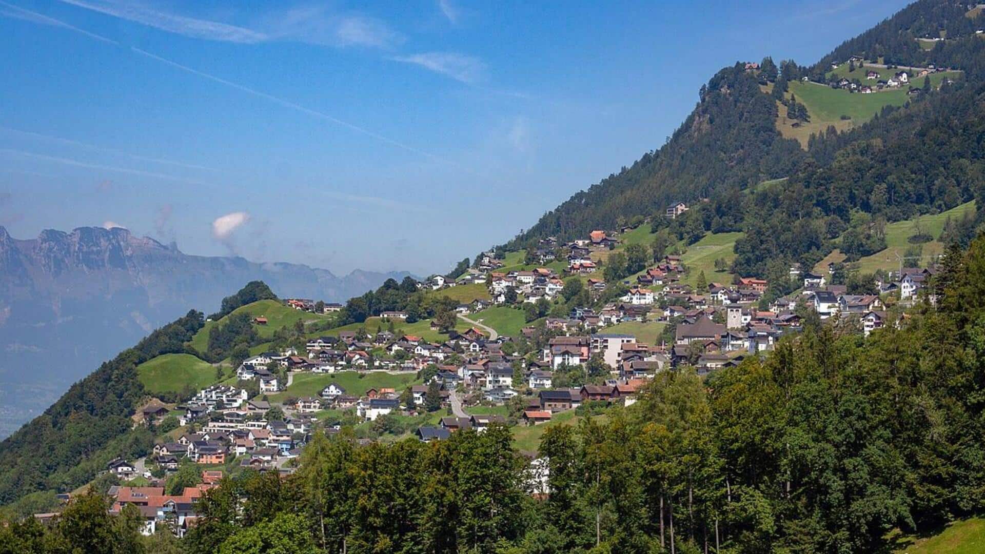 Pesona Desa-Desa Alpen di Liechtenstein