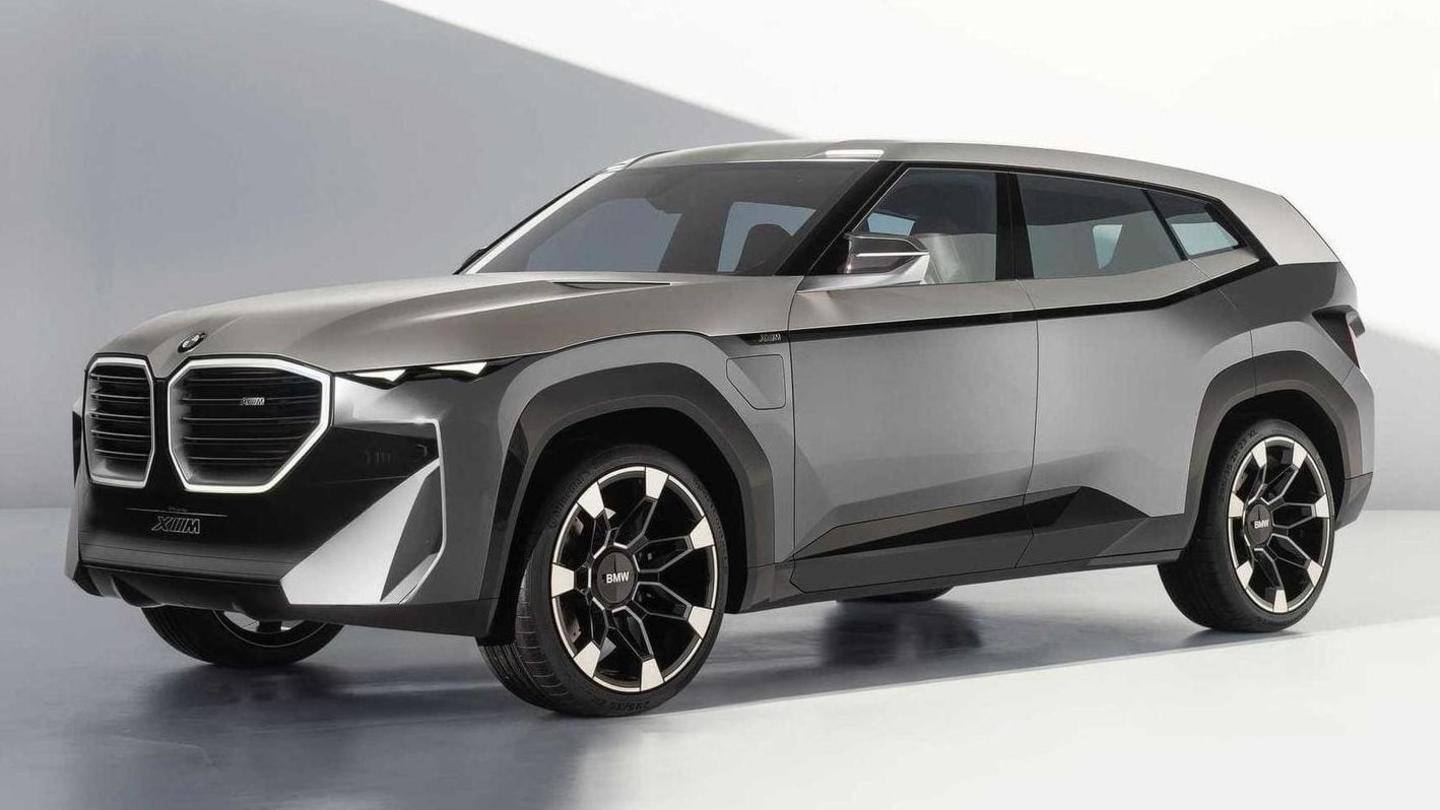 BMW Concept XM hadir dengan mesin plug in hybrid 750 hp