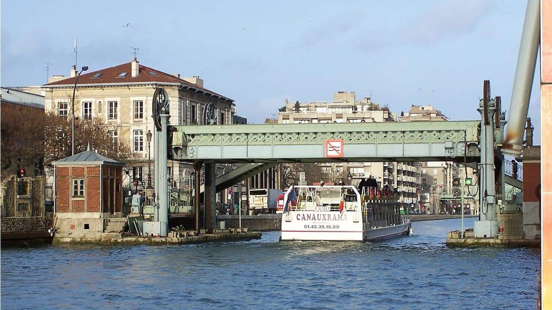 Menikmati Pesona Kanal-Kanal Paris di Prancis