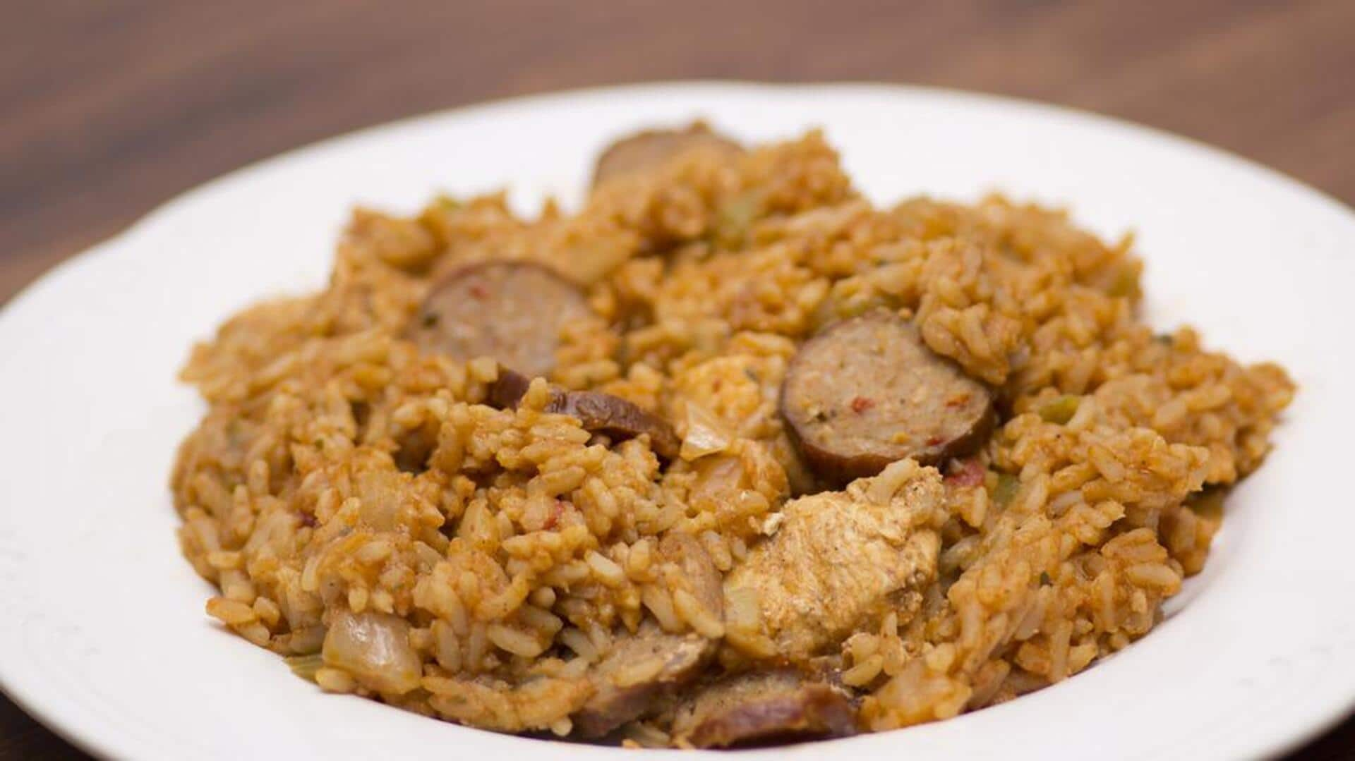 Panduan membuat Jambalaya vegan ala Creole