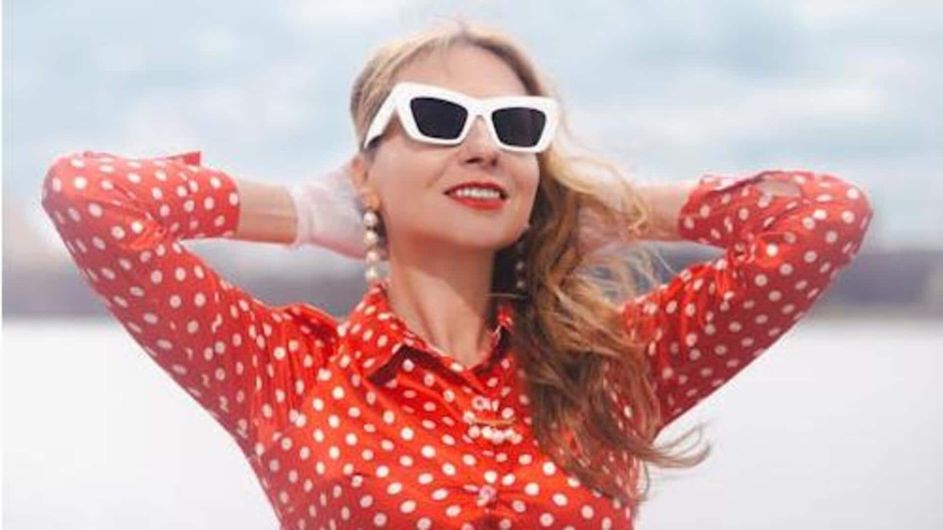 Pesona abadi Polka Dot dalam tren mode