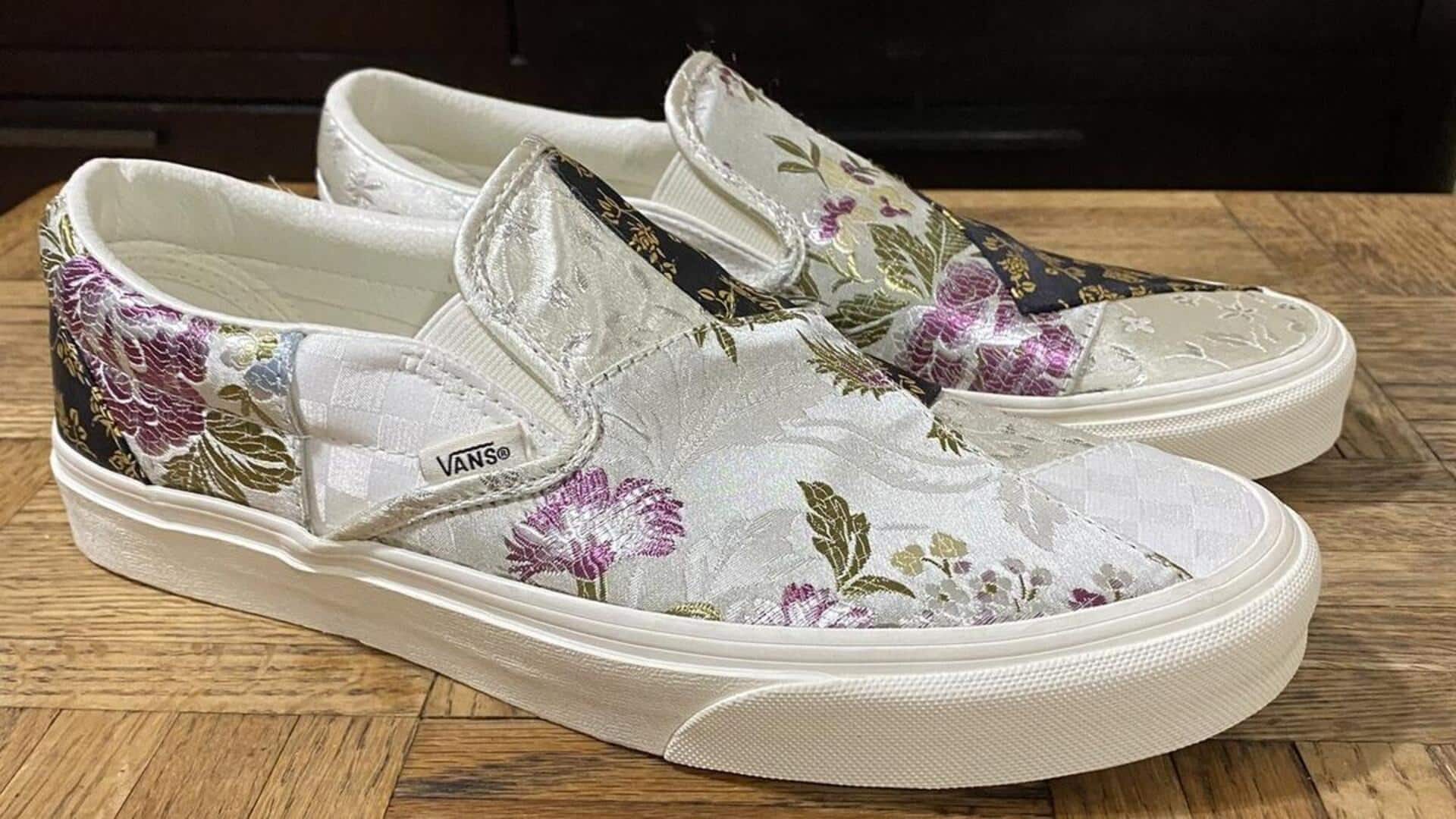 Slip-on brokat: Sentuhan glamor untuk pakaian kasual musim dingin India