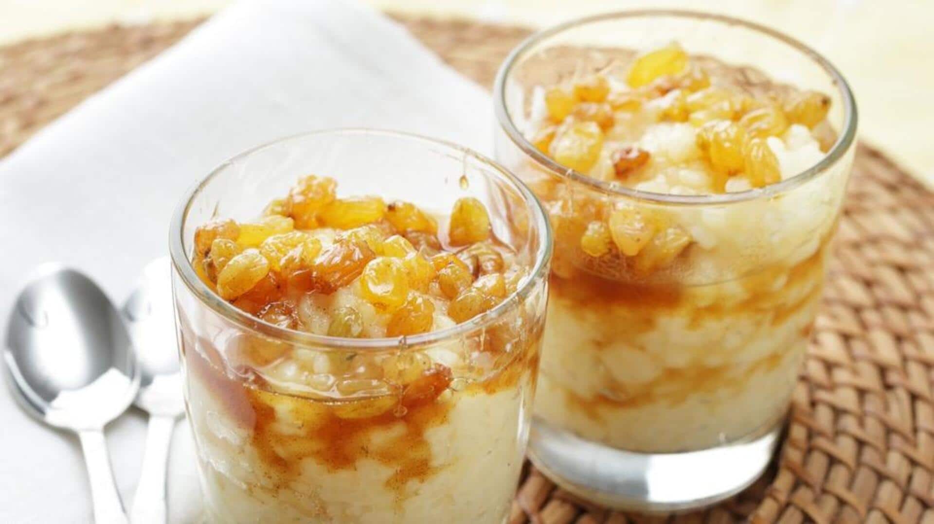 Puding Beras Chamomile: Mencicipi Hidangan Penutup yang Unik