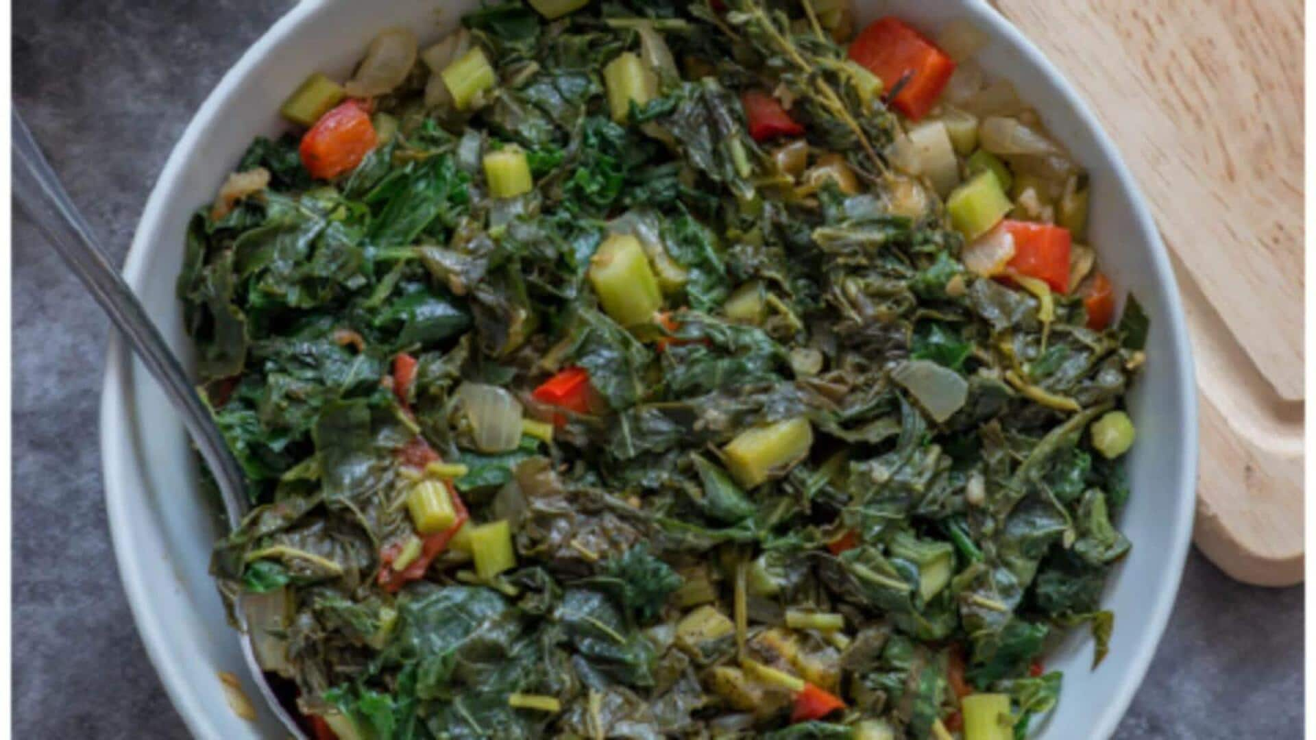 Memasak callaloo pedas khas Jamaika: Resep lengkap 