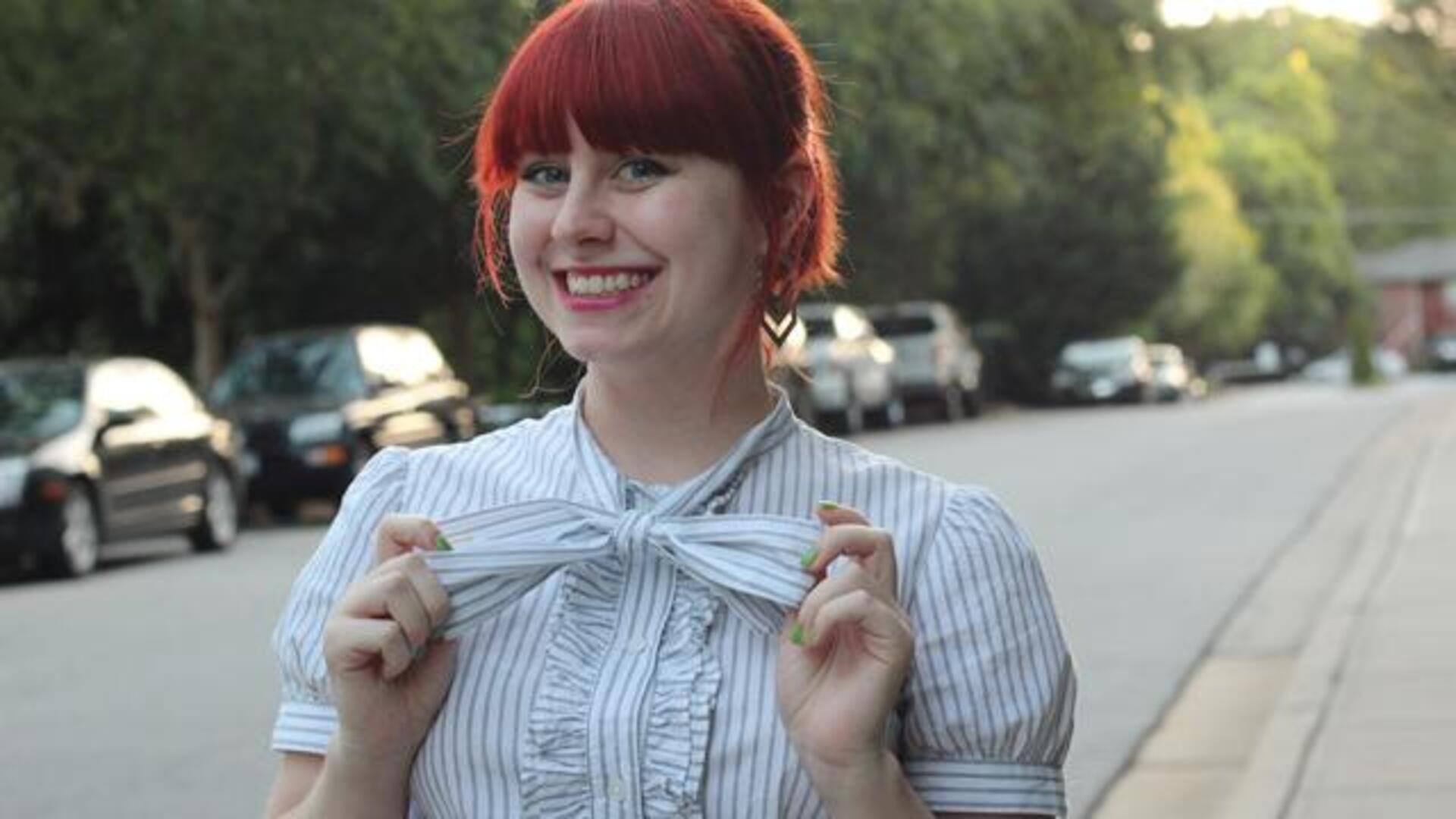 Meningkatnya tren pola garis pin pada fesyen modern