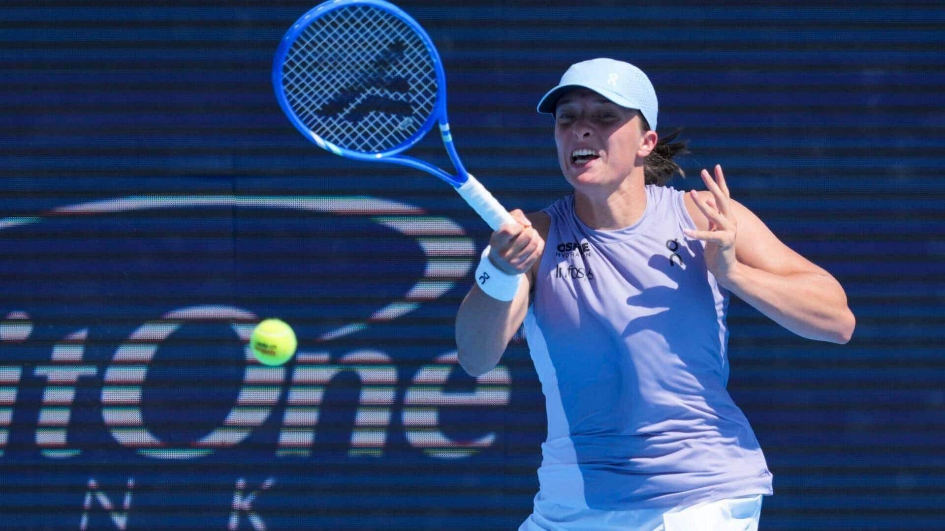 Secara berurutan: Rekor unik Iga Swiatek di WTA 1000