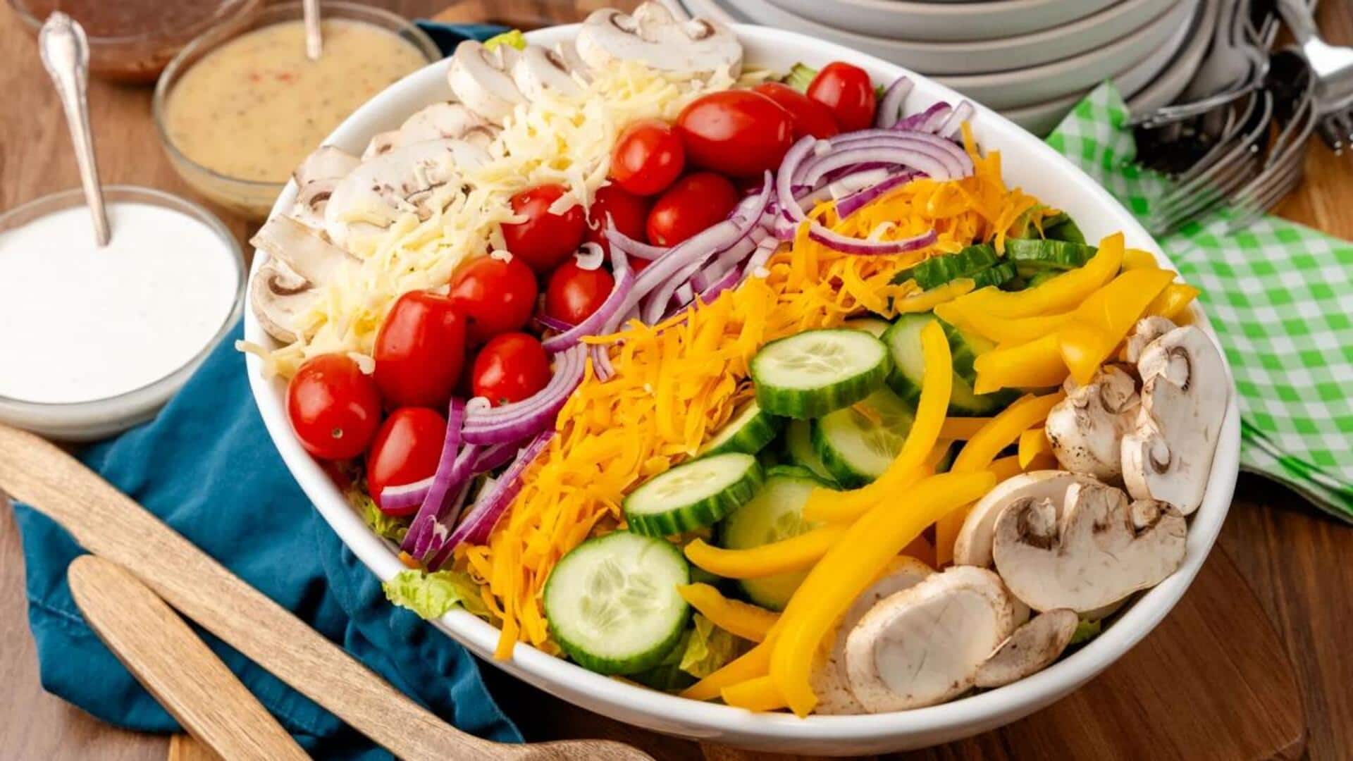 Tips untuk Menyajikan Salad Cantik untuk Menyambut Tamu Anda