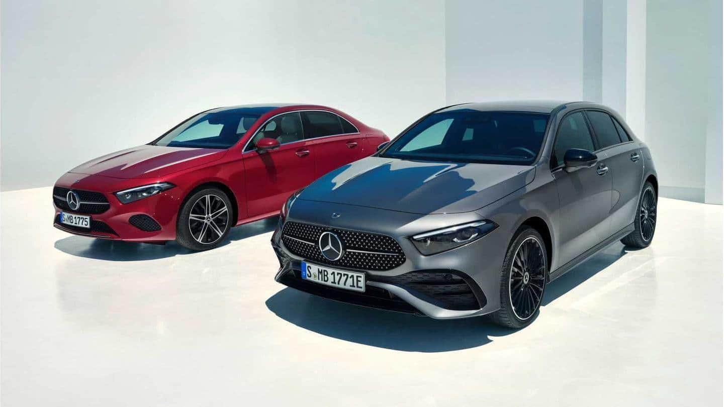 Hatchback dan sedan Mercedes-Benz A-Class 2023 diluncurkan: Inilah deretan fiturnya Hatchback dan sedan Mercedes-Benz A-Class 2023 diluncurkan: Inilah deretan fiturnya