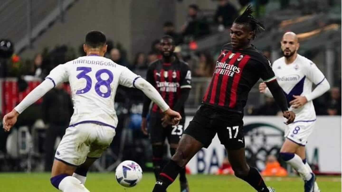 Serie A 2022-23, AC Milan mengalahkan Fiorentina 2-1: Statistik utama