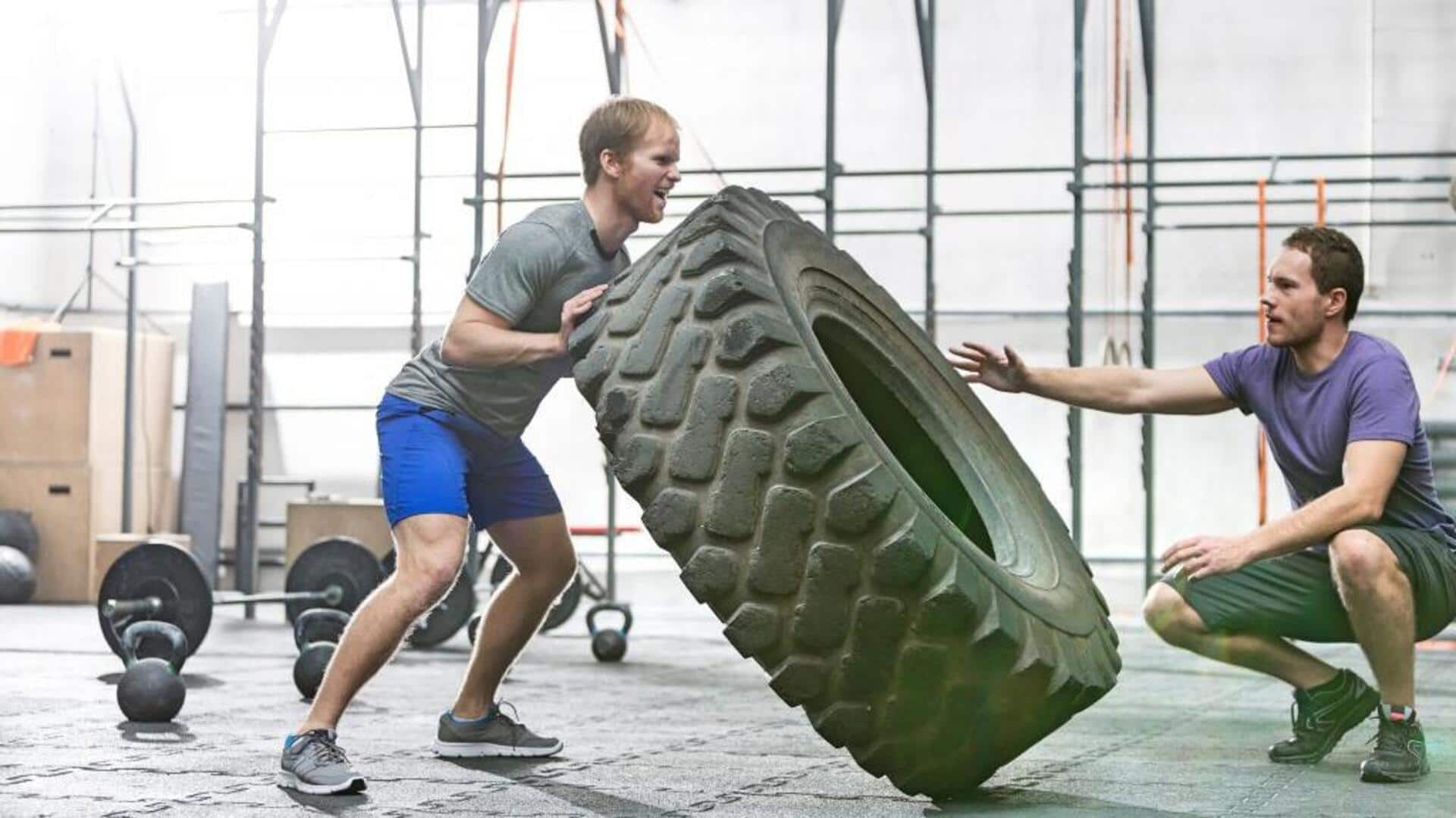 Meningkatkan Kekuatan Tubuh Dengan Latihan Tire Flips