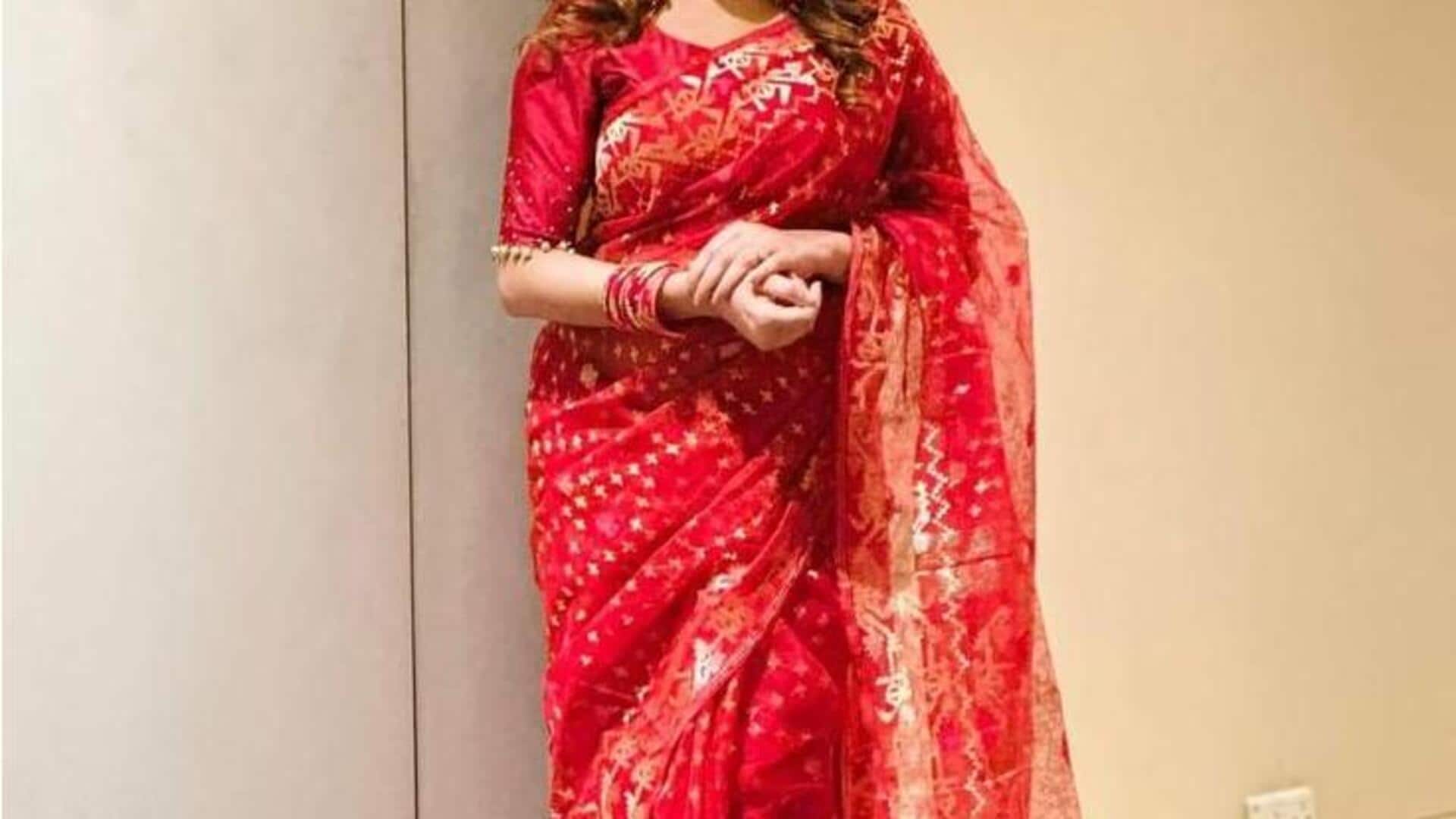 Saree Jamdani: Elegan untuk musim semi India