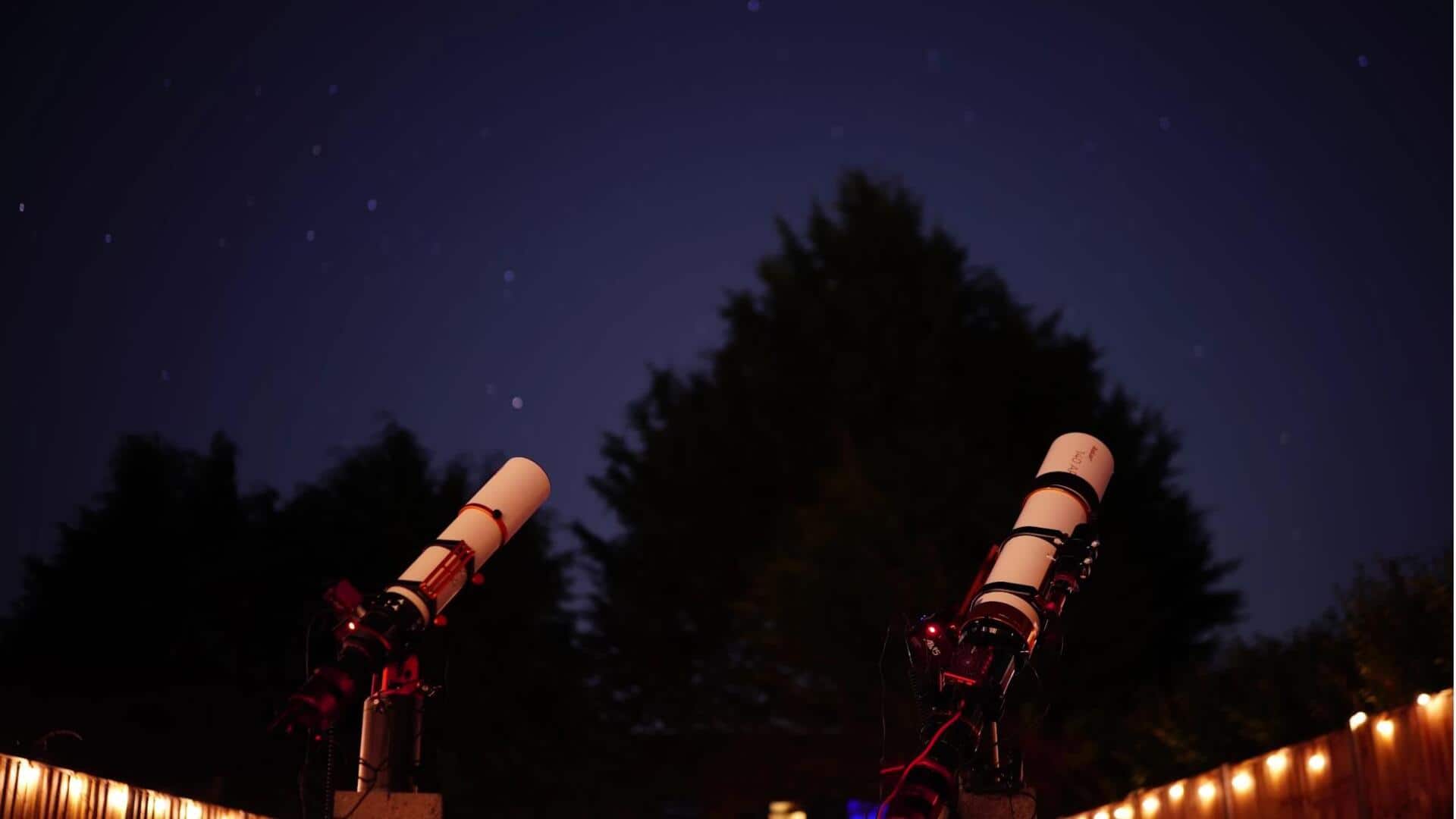 Tips Mengamati Galaksi dengan Teleskop di Halaman Belakang Rumah