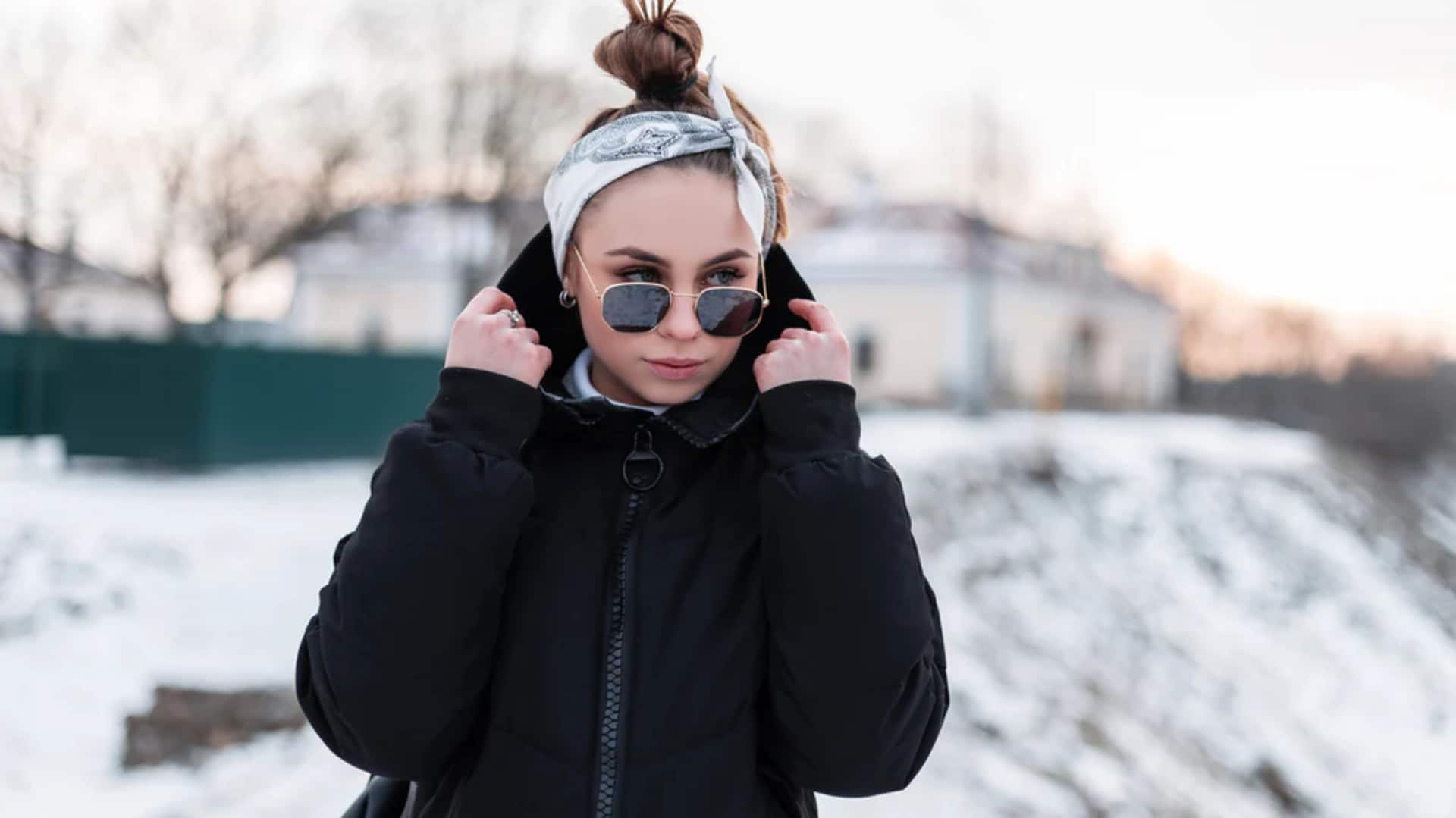 Gaya monokrom minimalis untuk musim dingin