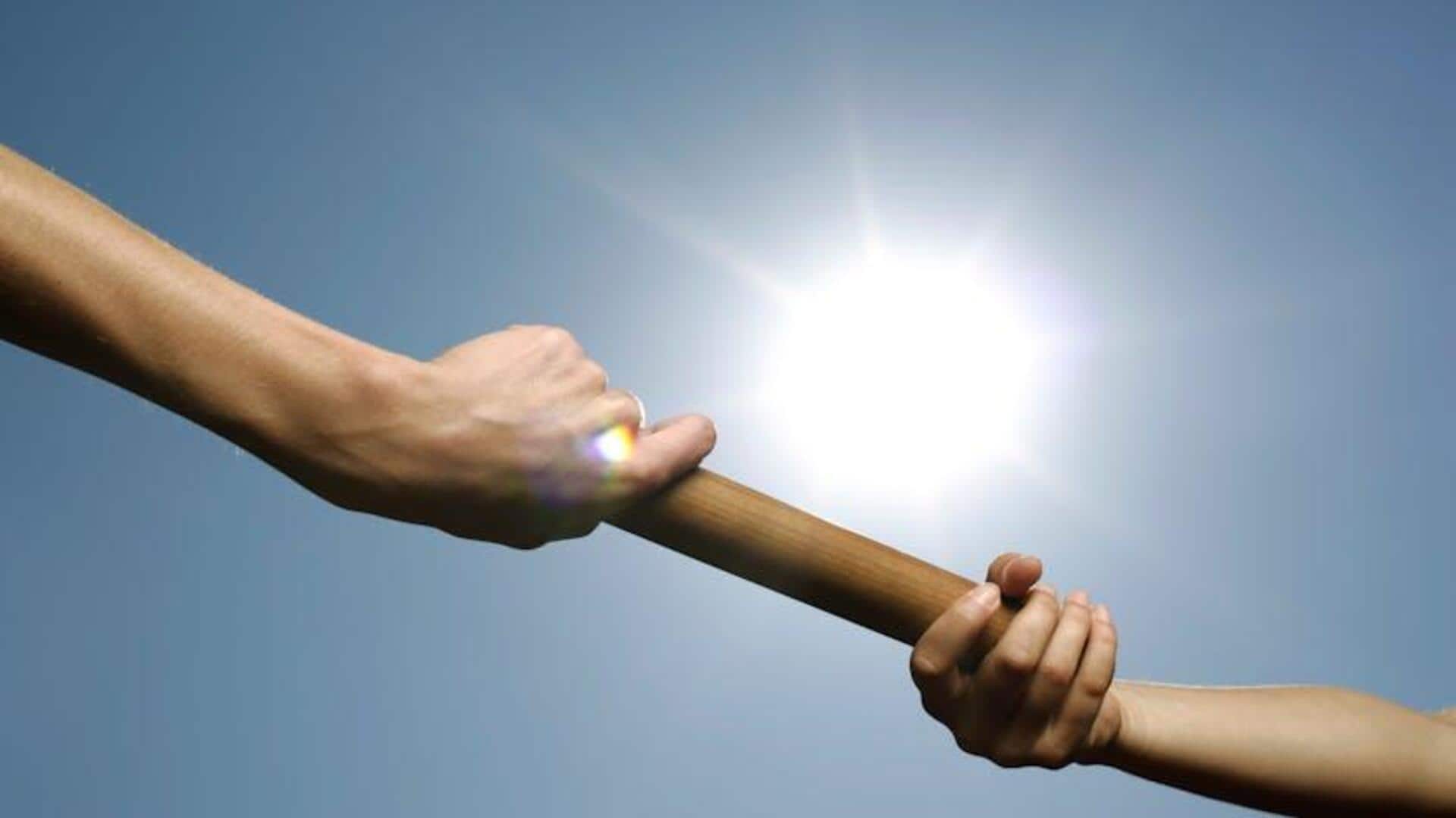 Alasan di balik penggunaan logam ringan pada tongkat estafet