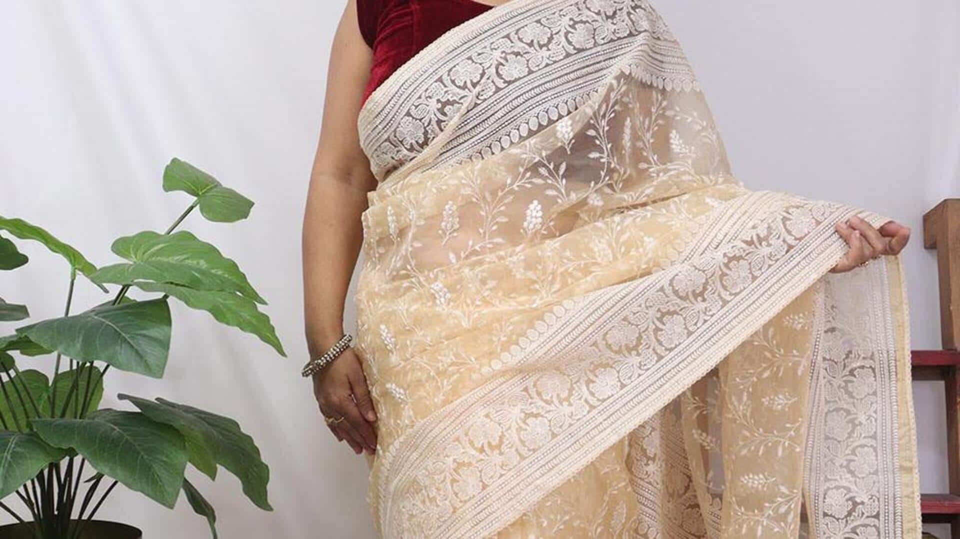 Inovasi Chikankari mengubah estetika busana perayaan India