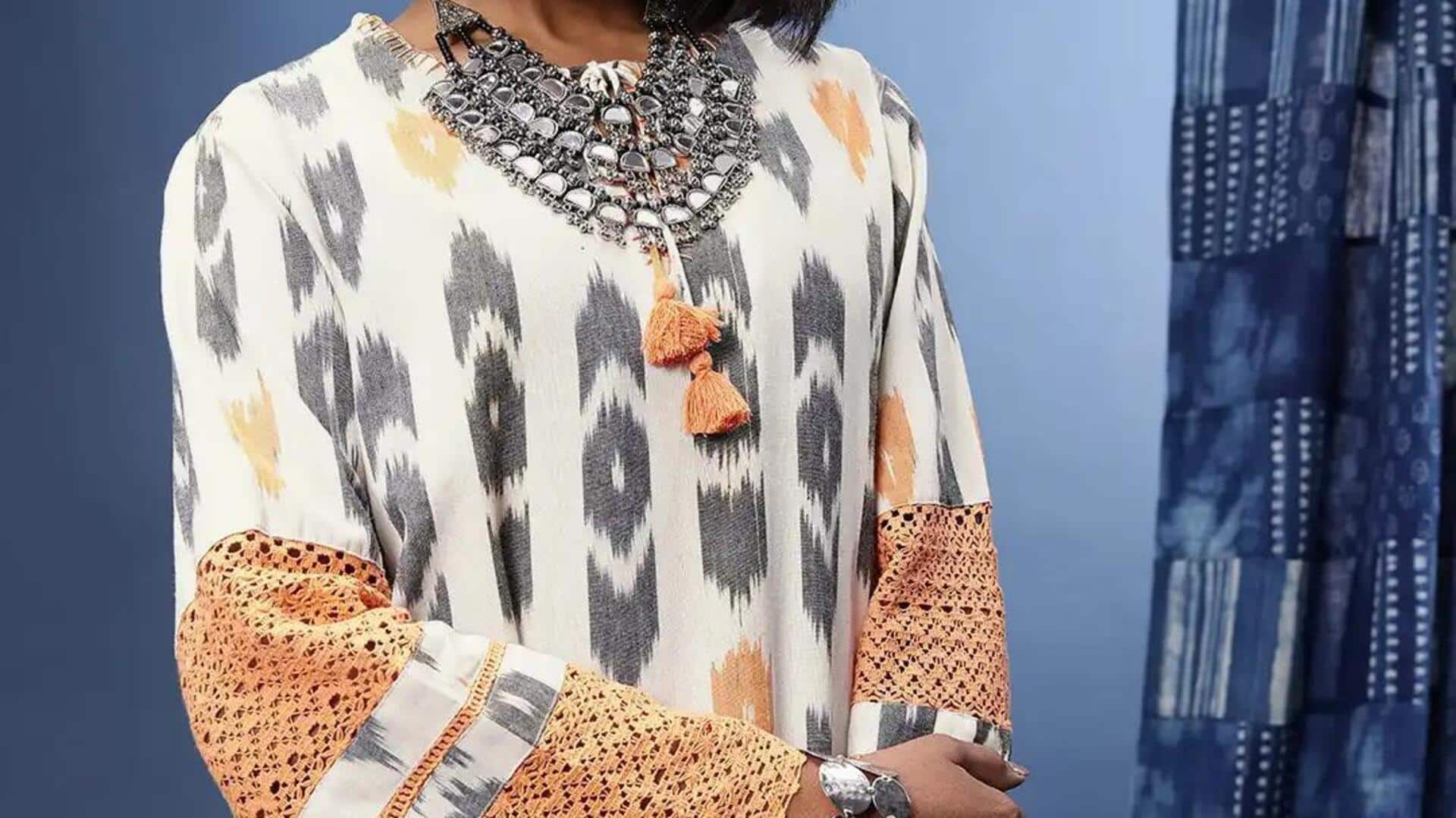Cetak ikat India: Seni desain ekletik