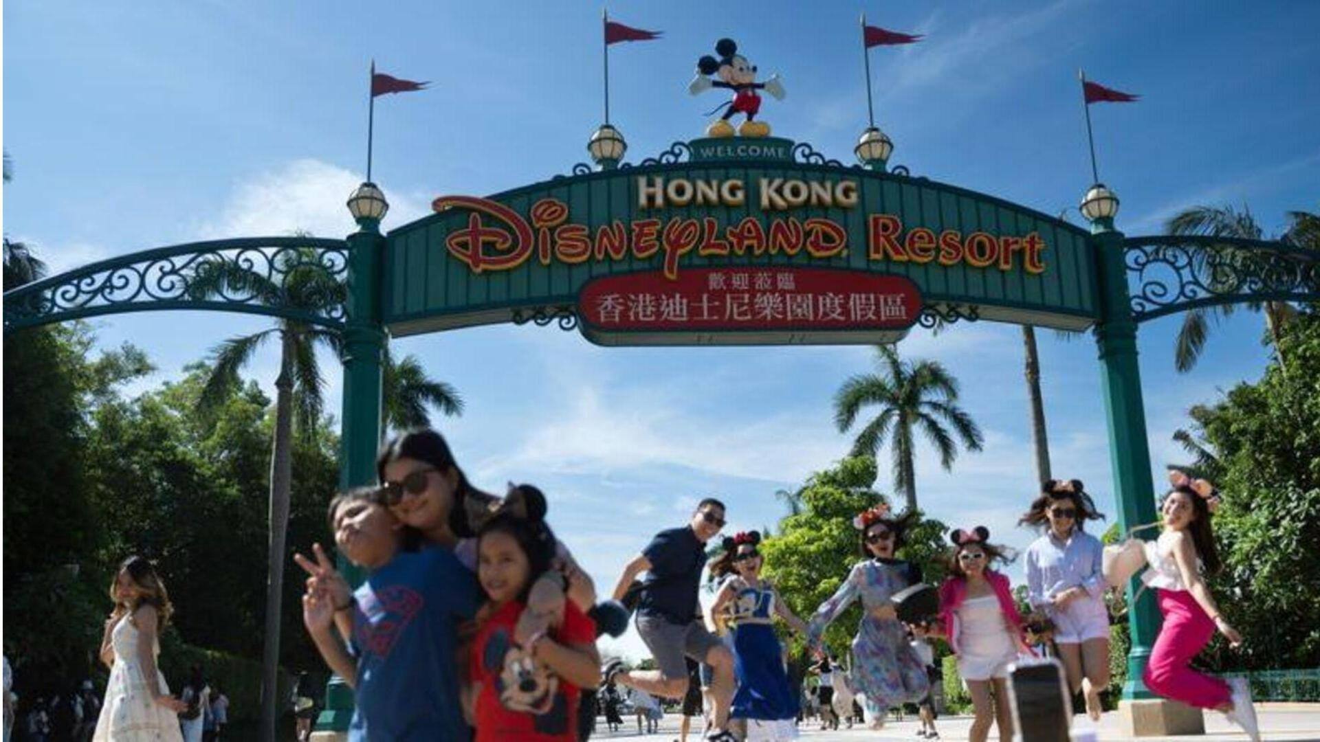 Disney membuka lahan 'Frozen' pertama di dunia di resor Hong Kong