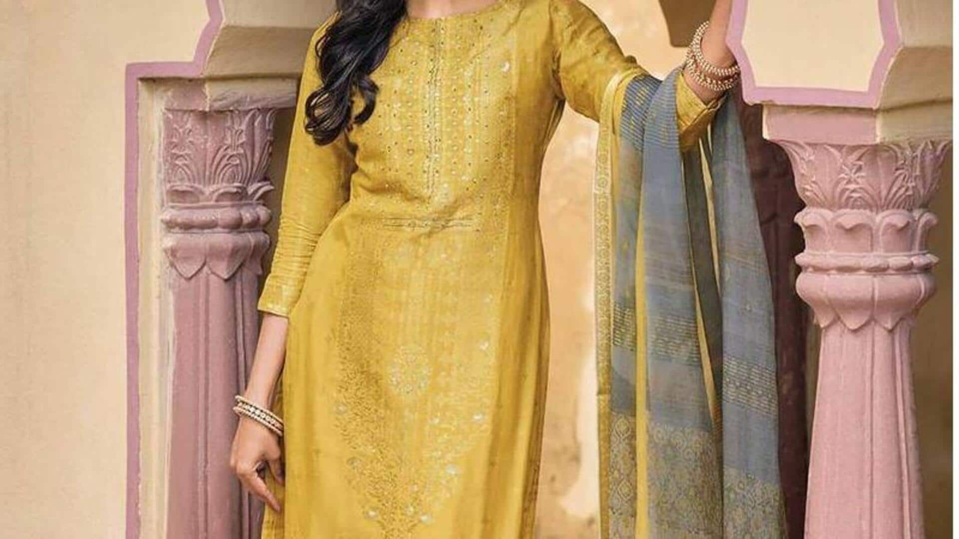 Sentuhan klasik jacquard untuk musim semi